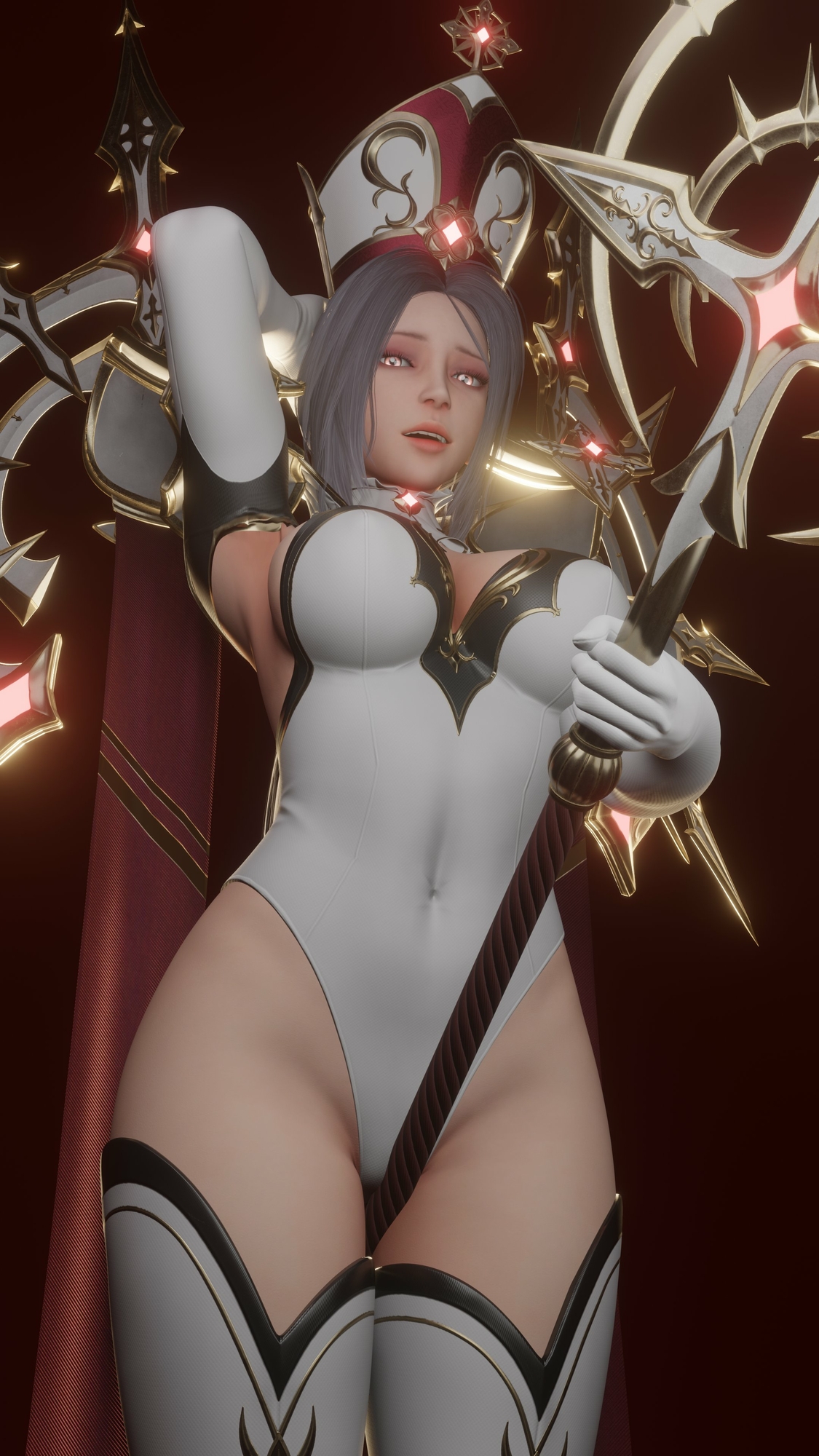 High Priestess High Priestess Big Tits Naked Warrior Magic Fantasy Pussy 3d Girl 2