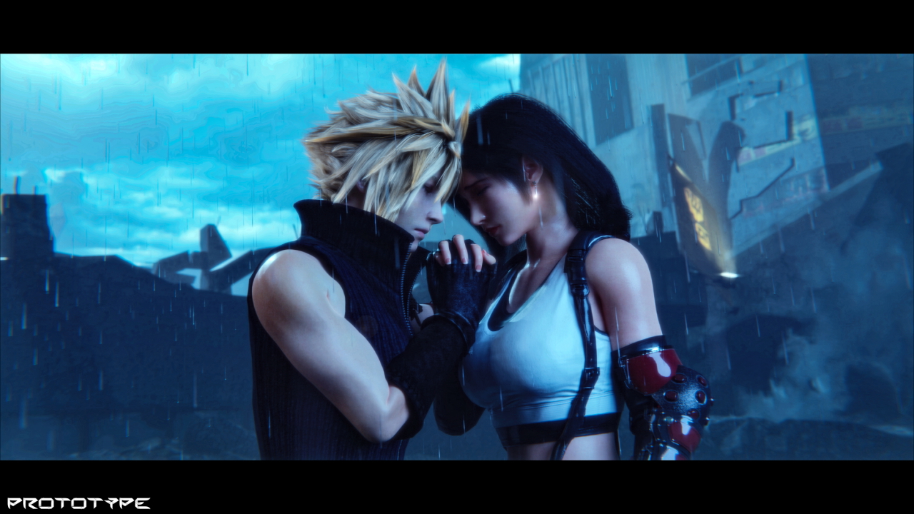 tifa & cloud 4ever Tifa Lockhart Tifa Final Fantasy Final Fantasy 7 Remake Final Fantasy 7 Final Fantasy VII Cloud Cloud Strife 