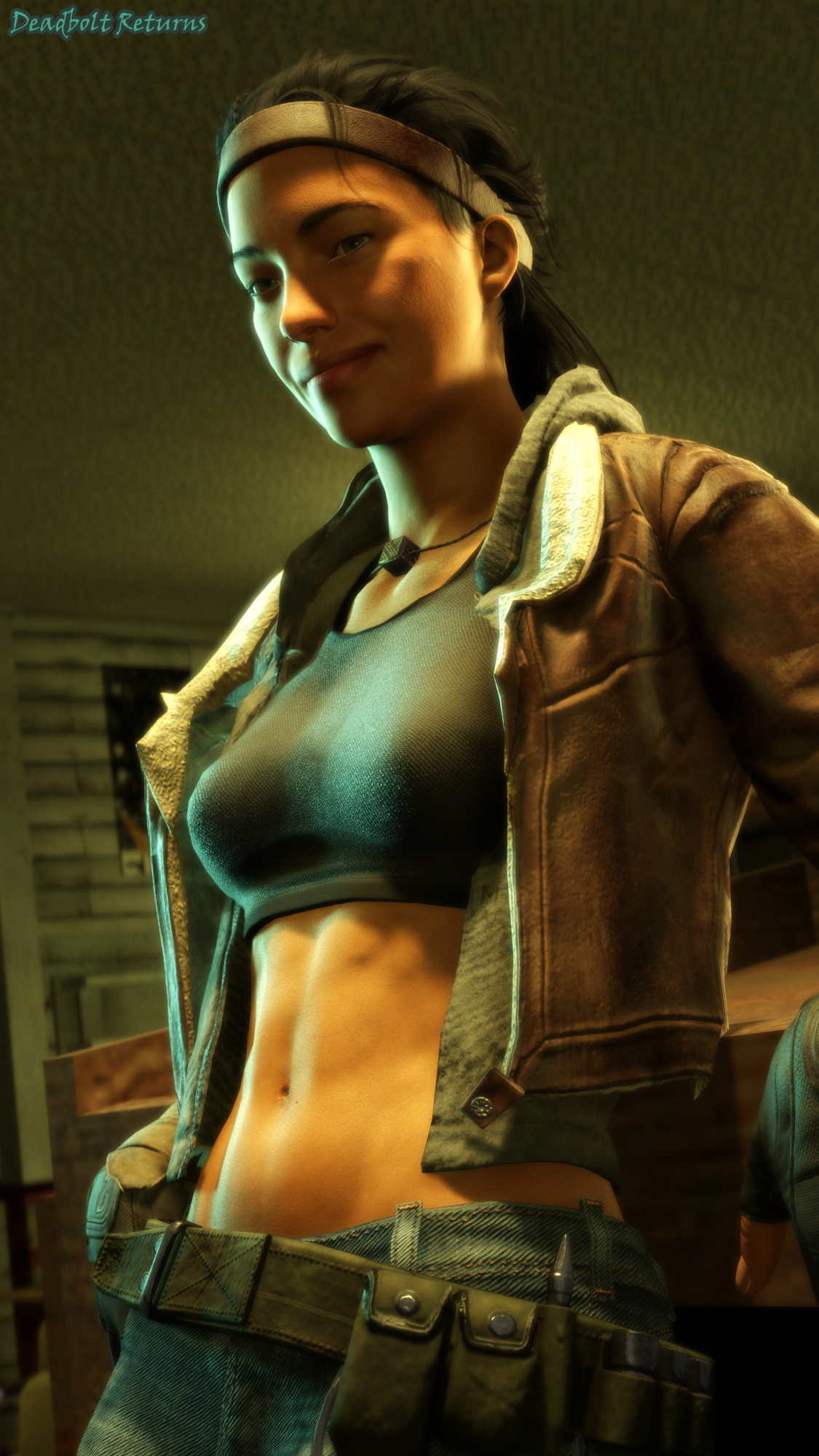 A Peek at Alyx Alyx Vance Half Life Rule34 Rule 34 Sfm Source Filmmaker Topless Nsfw 3dnsfw 3d Porn 3d Girl