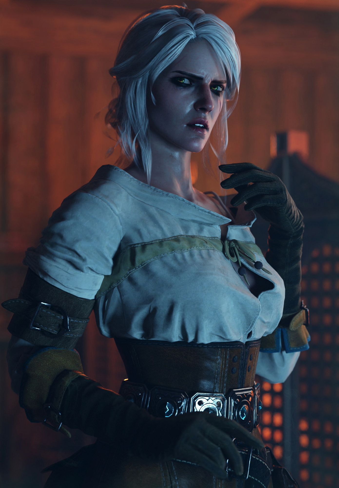 Ciri SFW ver Ciri (The Witcher) The Witcher Pose Sfw