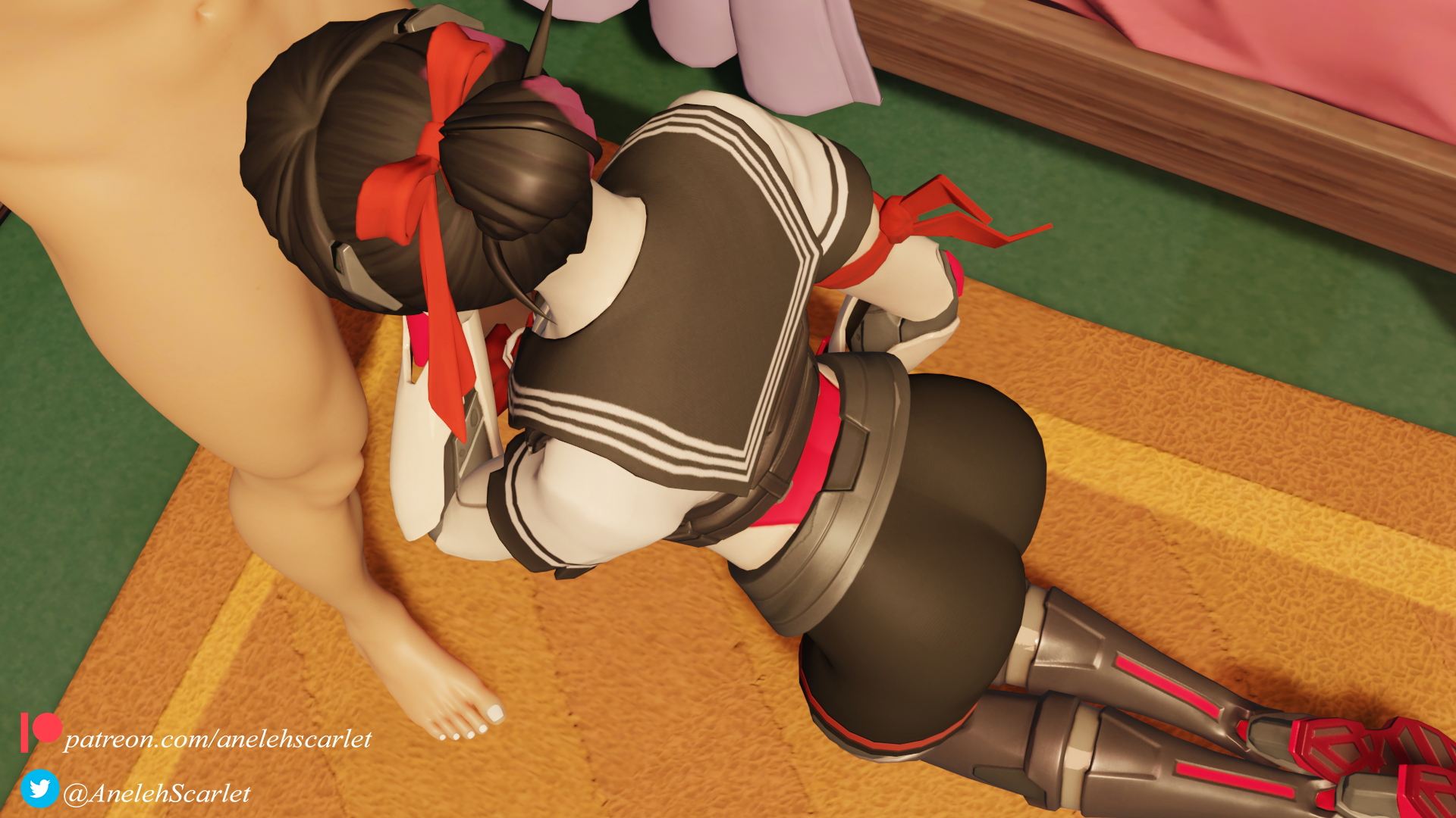 Tsuki is amazing! Fortnite Tsuki Tsuki 2.0 3d Porn 3d Girl 3dnsfw Blender3d 14
