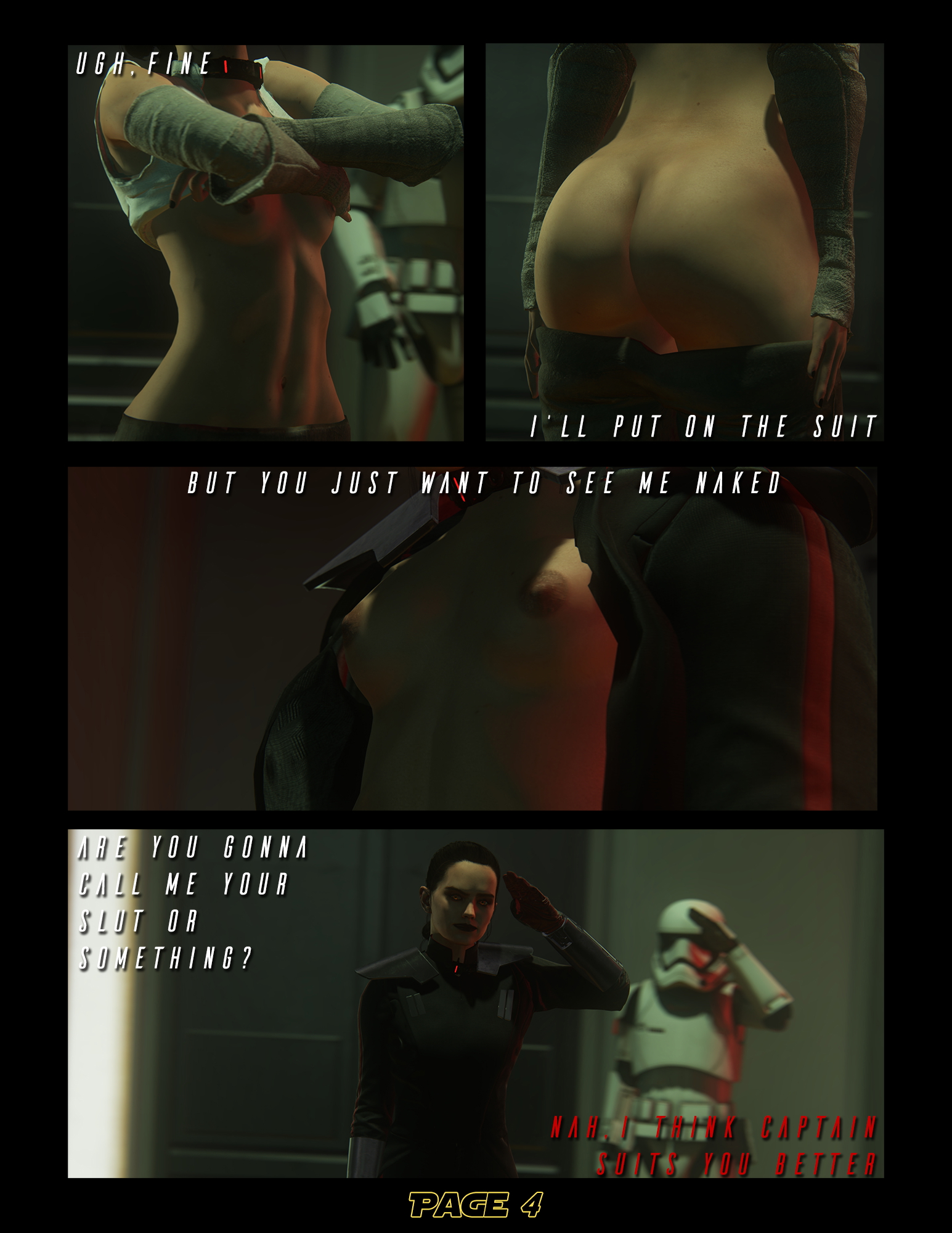 Down the Dark Path - A Star Wars Comic Rey Trilla Suduri Kylo Ren Nsfw R34 Rule 34 Bdsm Pose Blowjob Handjob Masturbating Masturbation Sex Machine Sex Oral Sex Oral Butt Butt plug 5