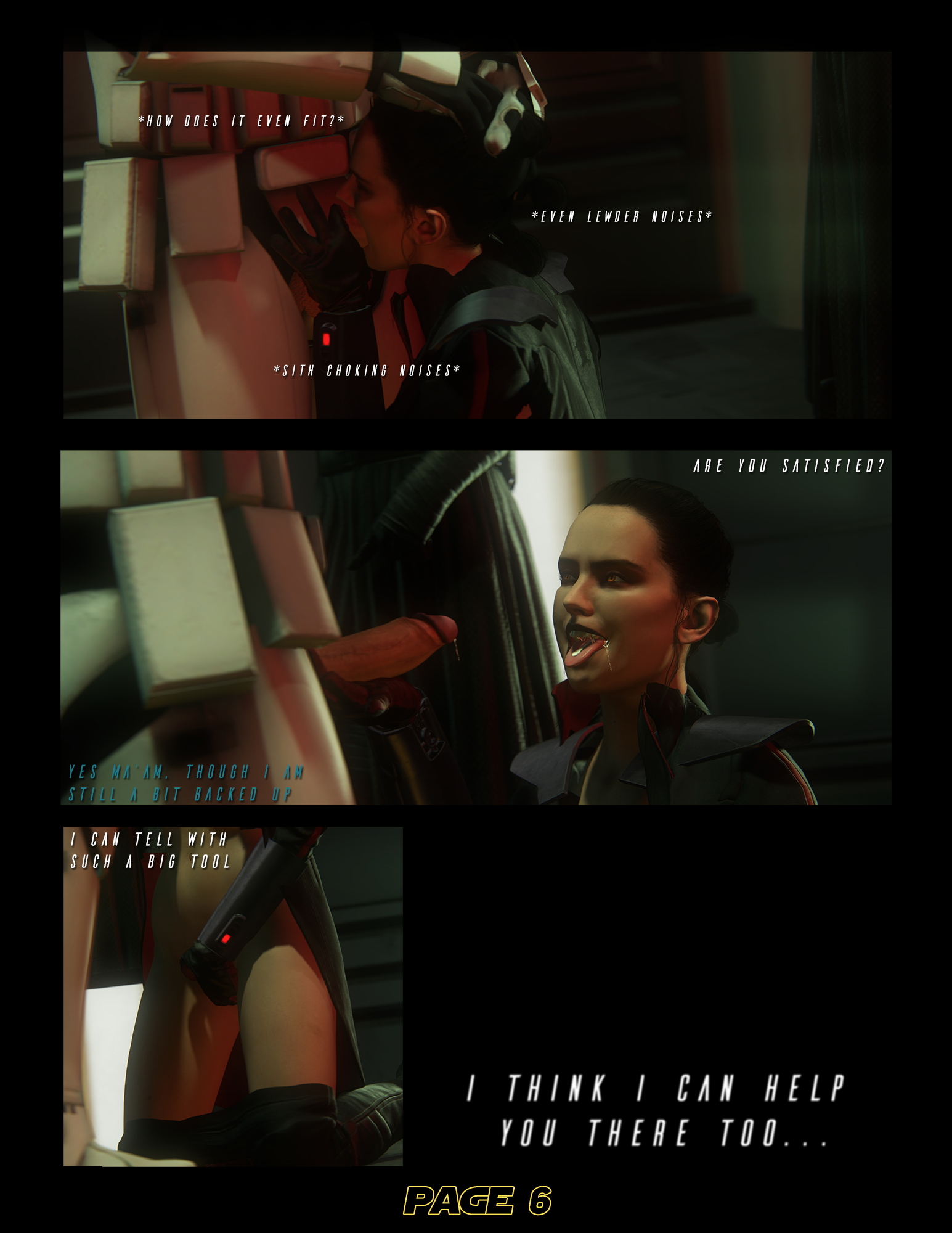 Down the Dark Path - A Star Wars Comic Rey Trilla Suduri Kylo Ren Nsfw R34 Rule 34 Bdsm Pose Blowjob Handjob Masturbating Masturbation Sex Machine Sex Oral Sex Oral Butt Butt plug 7