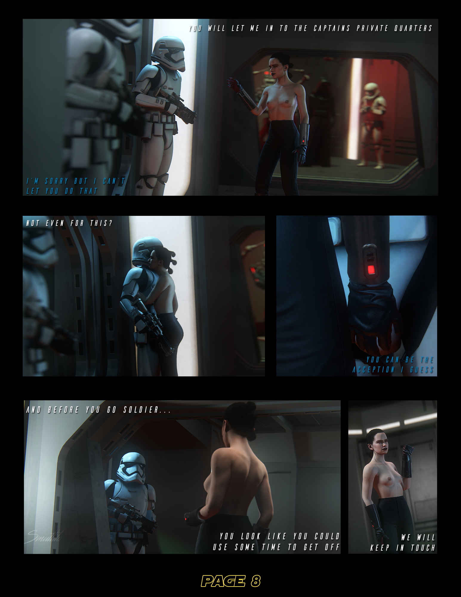 Down the Dark Path - A Star Wars Comic Rey Trilla Suduri Kylo Ren Nsfw R34 Rule 34 Bdsm Pose Blowjob Handjob Masturbating Masturbation Sex Machine Sex Oral Sex Oral Butt Butt plug 9