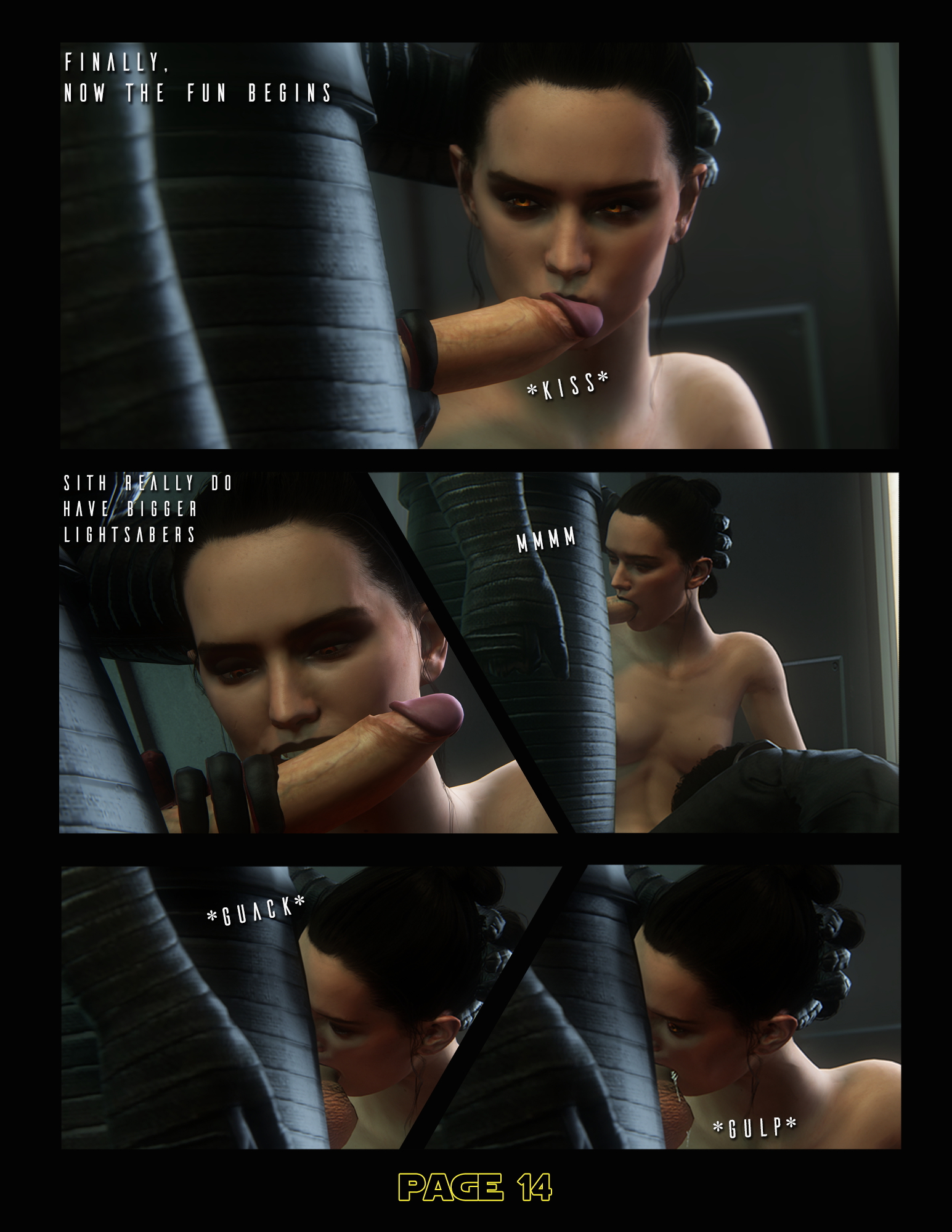 Down the Dark Path - A Star Wars Comic Rey Trilla Suduri Kylo Ren Nsfw R34 Rule 34 Bdsm Pose Blowjob Handjob Masturbating Masturbation Sex Machine Sex Oral Sex Oral Butt Butt plug 15