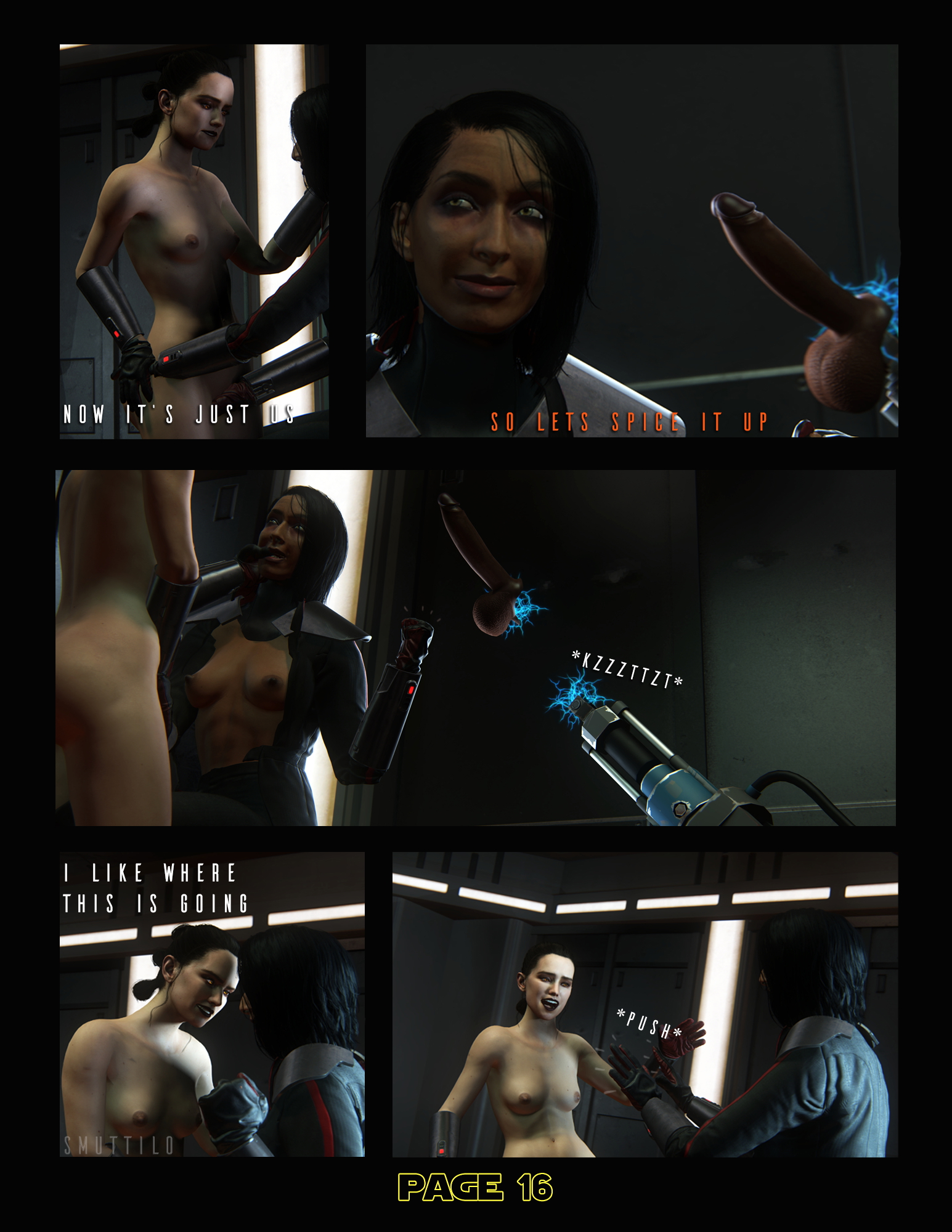 Down the Dark Path - A Star Wars Comic Rey Trilla Suduri Kylo Ren Nsfw R34 Rule 34 Bdsm Pose Blowjob Handjob Masturbating Masturbation Sex Machine Sex Oral Sex Oral Butt Butt plug 17