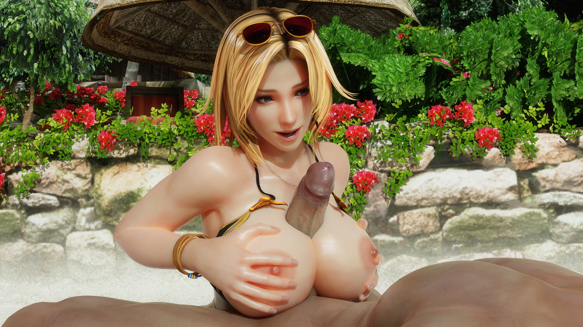 Summertime Tina Dead Or Alive 3dnsfw Nsfw Titjob Cum