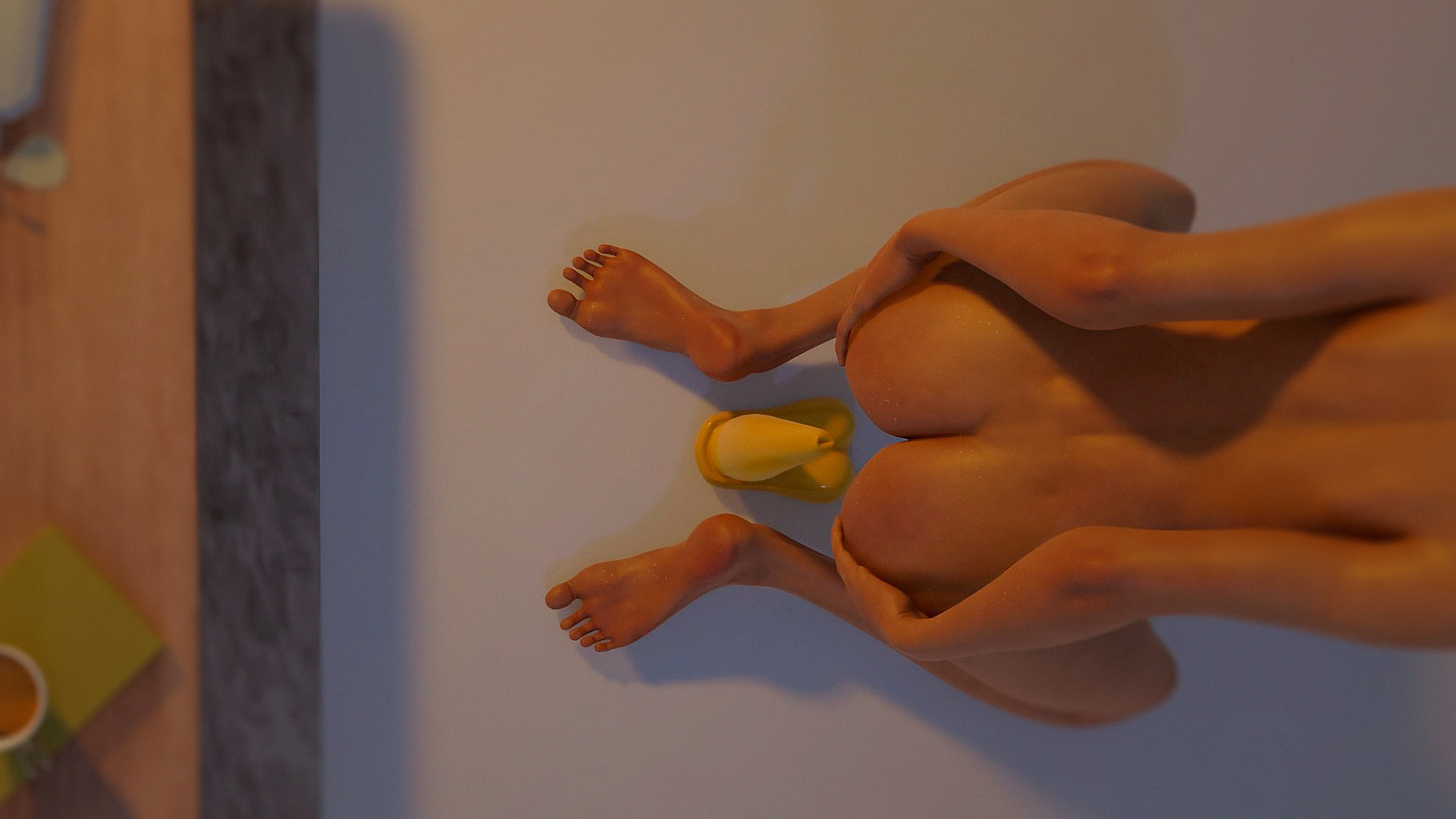 Mirandas evening Original 3d Girl Elf Small Boobs Small Tits Back View Glasses Dildo Nude Sexy Sex Butt 2