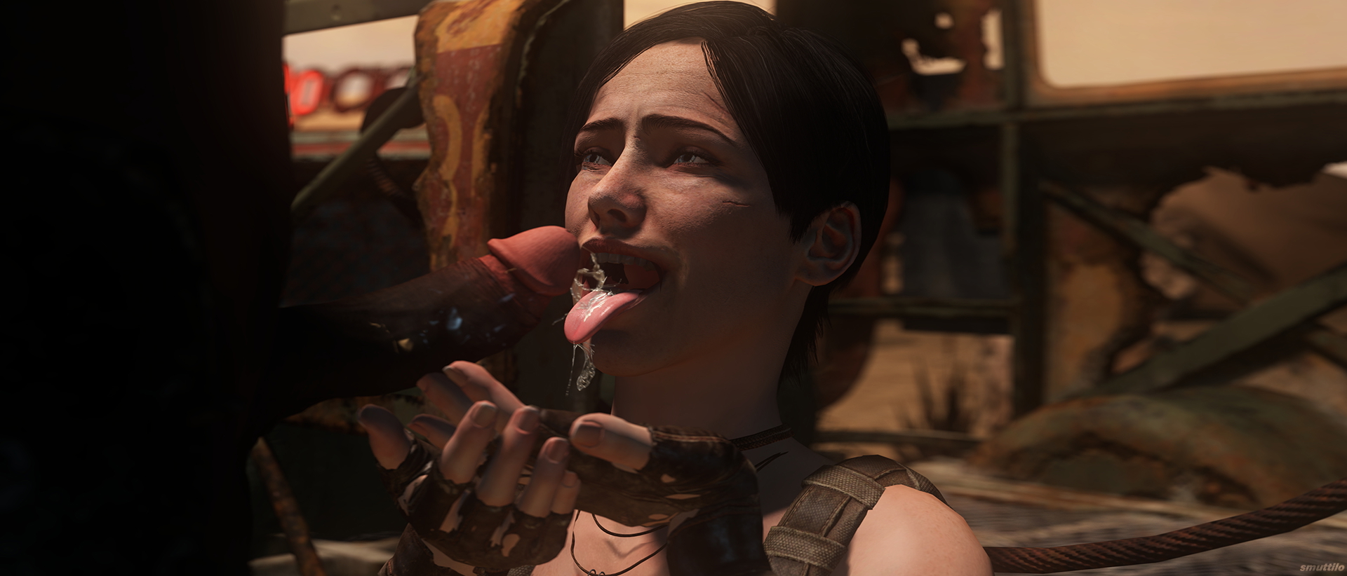 Anna Metro Exodus Blowjob Anna Metro Exodus Sfm Blowjob Cumshot Cum Interracial Tease 4
