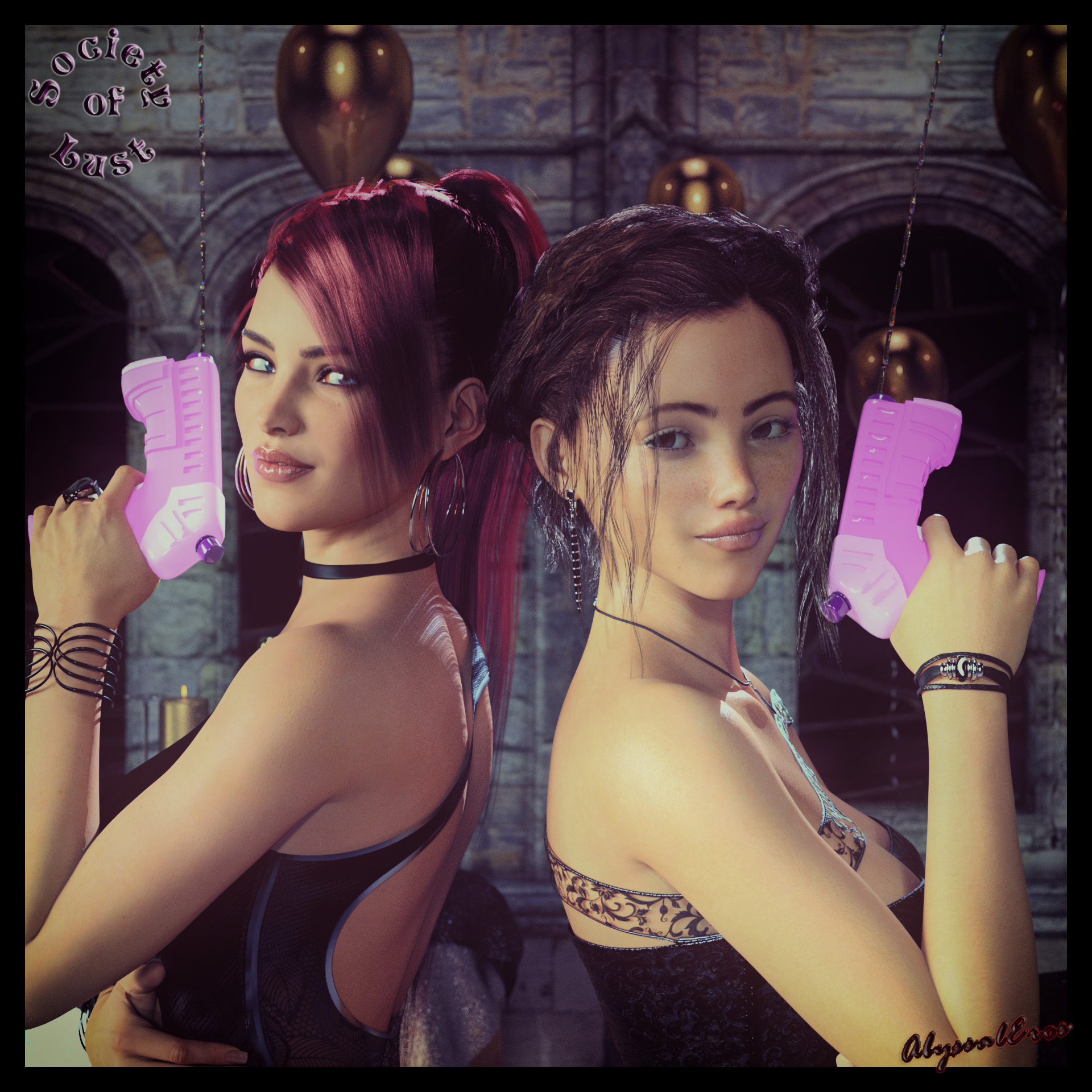Rendered in Iray with DAZ 4.14. Postwork in Photoshop.