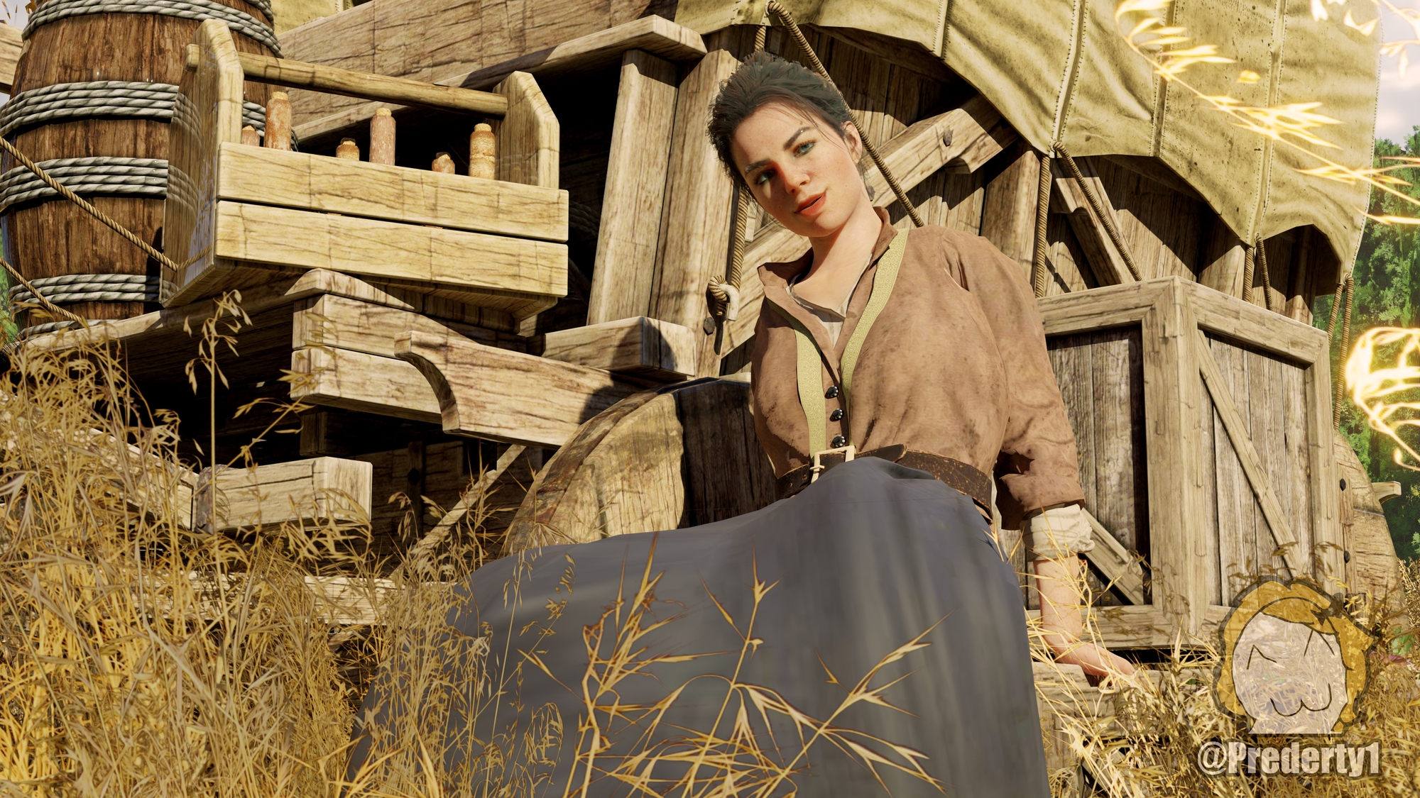 Abigail Blender Model Release Red Dead Redemption 2 Abigail Roberts Abigail Marston  4