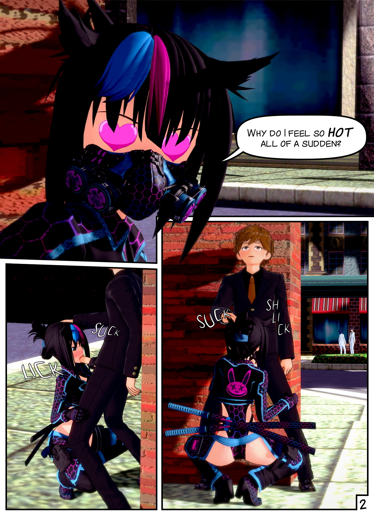  Just  an everyday mission  Manga Sex Oral Sex Vaginal Vaginal Sex Cyberpunk Female Cumshot Nsfw Sexy Pussy Blowjob Boobs Natural Boobs 3