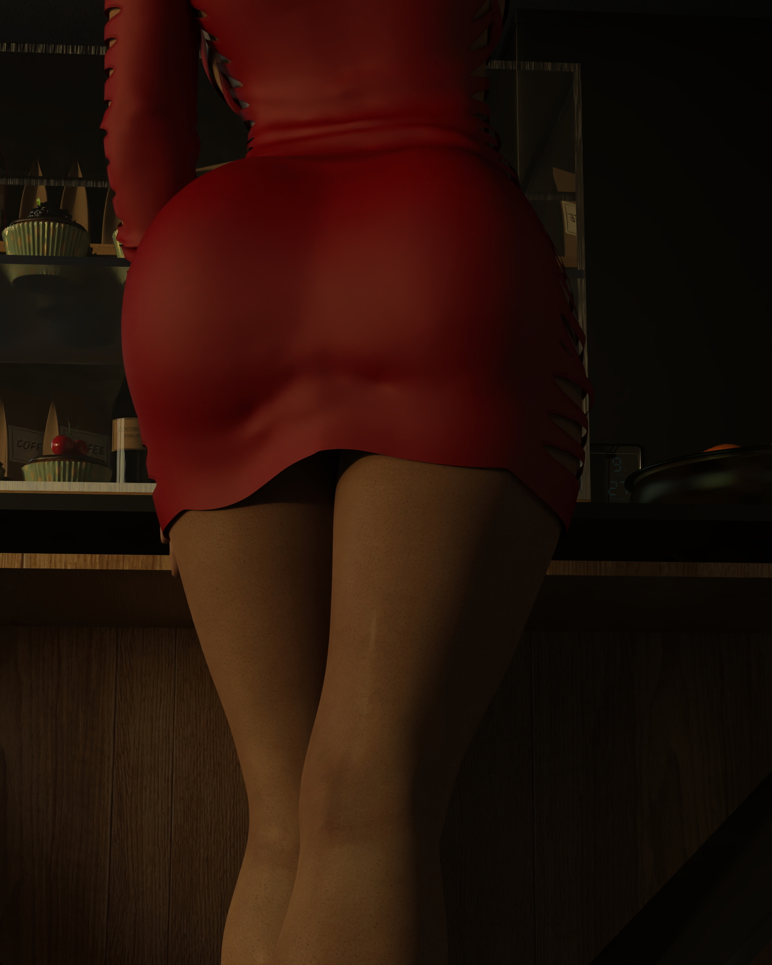 At the café wating for service!  Dress Sexy Sexy Ass Boots 2