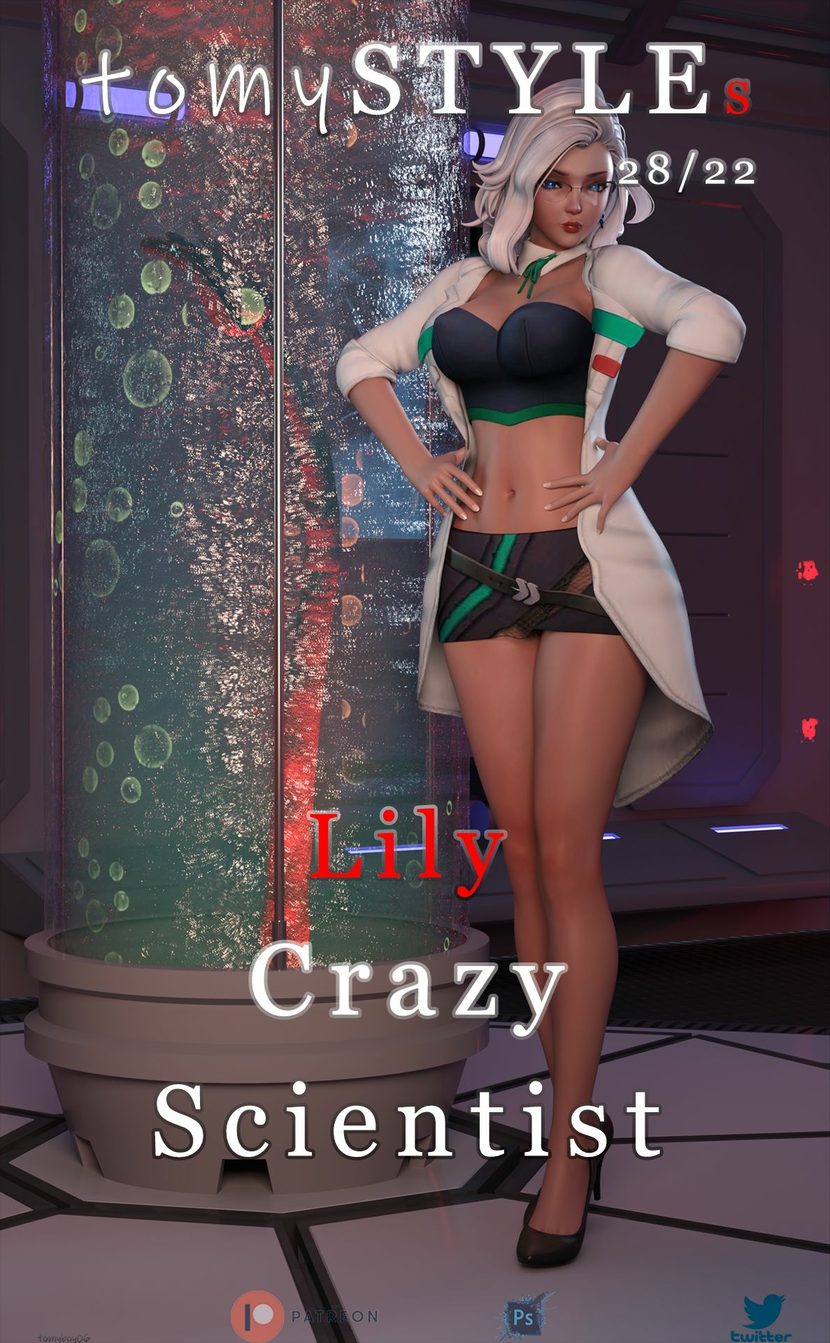 tomySTYLEs Lily - Crazy Scientist  3d Girl 3dnsfw Nude Nsfw