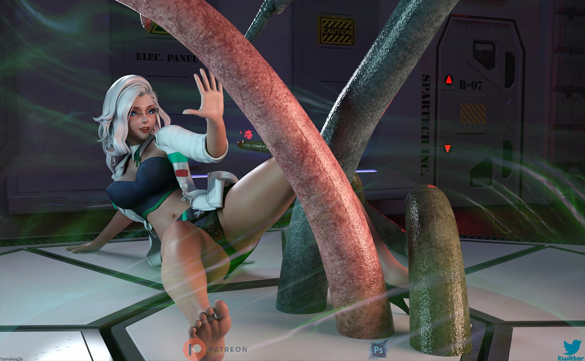 tomySTYLEs Lily - Crazy Scientist  3d Girl 3dnsfw Nude Nsfw 4