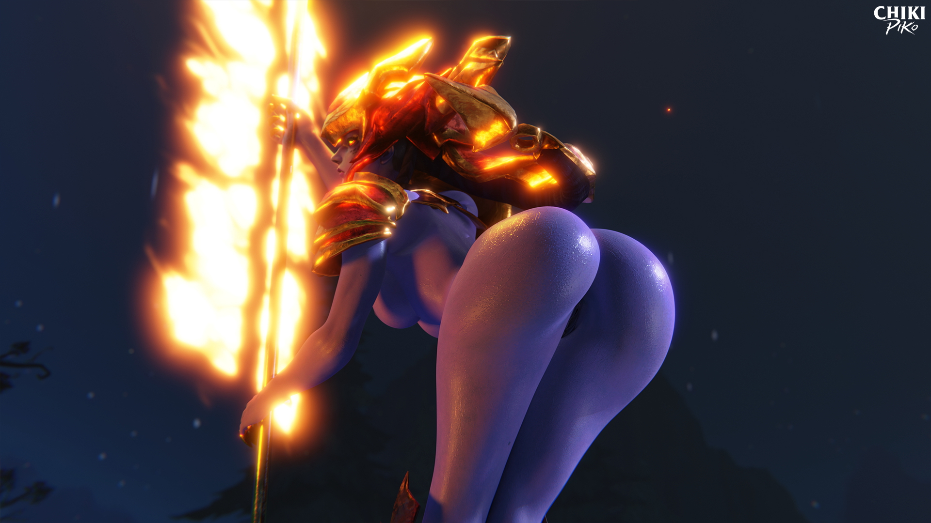 Shyvana Pole Dance Shyvana Legs Boobs Big Tits Big Ass Big Booty Striptease Stripper Stripping Rule34 Rule 34
