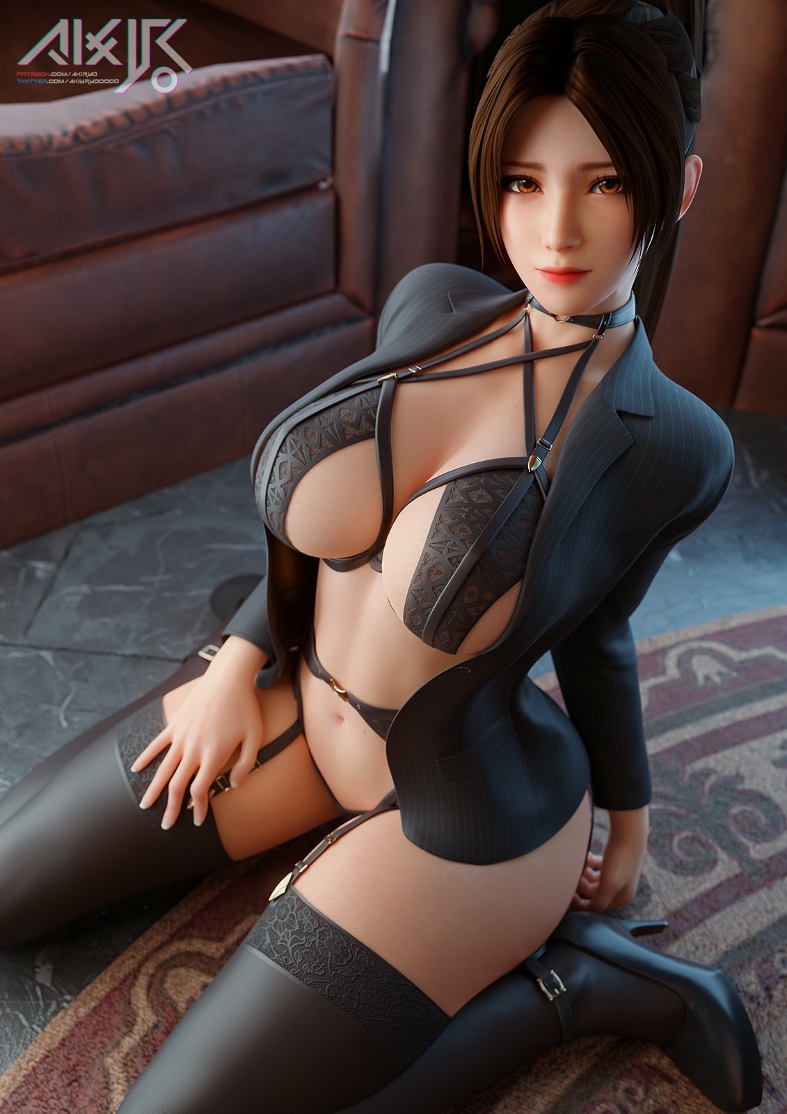 Thanks for your hard work sir. Dead Or Alive Mai Shiranui 3d Porn 3d Girl Nsfw Sexy Lingerie Outfit