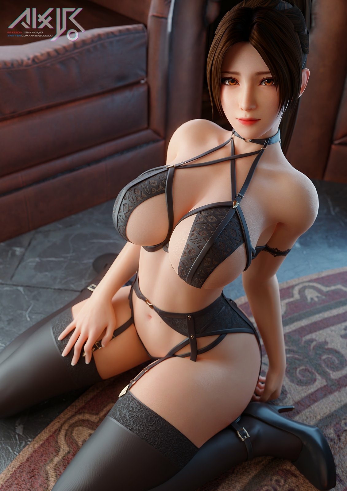 Thanks for your hard work sir. Dead Or Alive Mai Shiranui 3d Porn 3d Girl Nsfw Sexy Lingerie Outfit 3