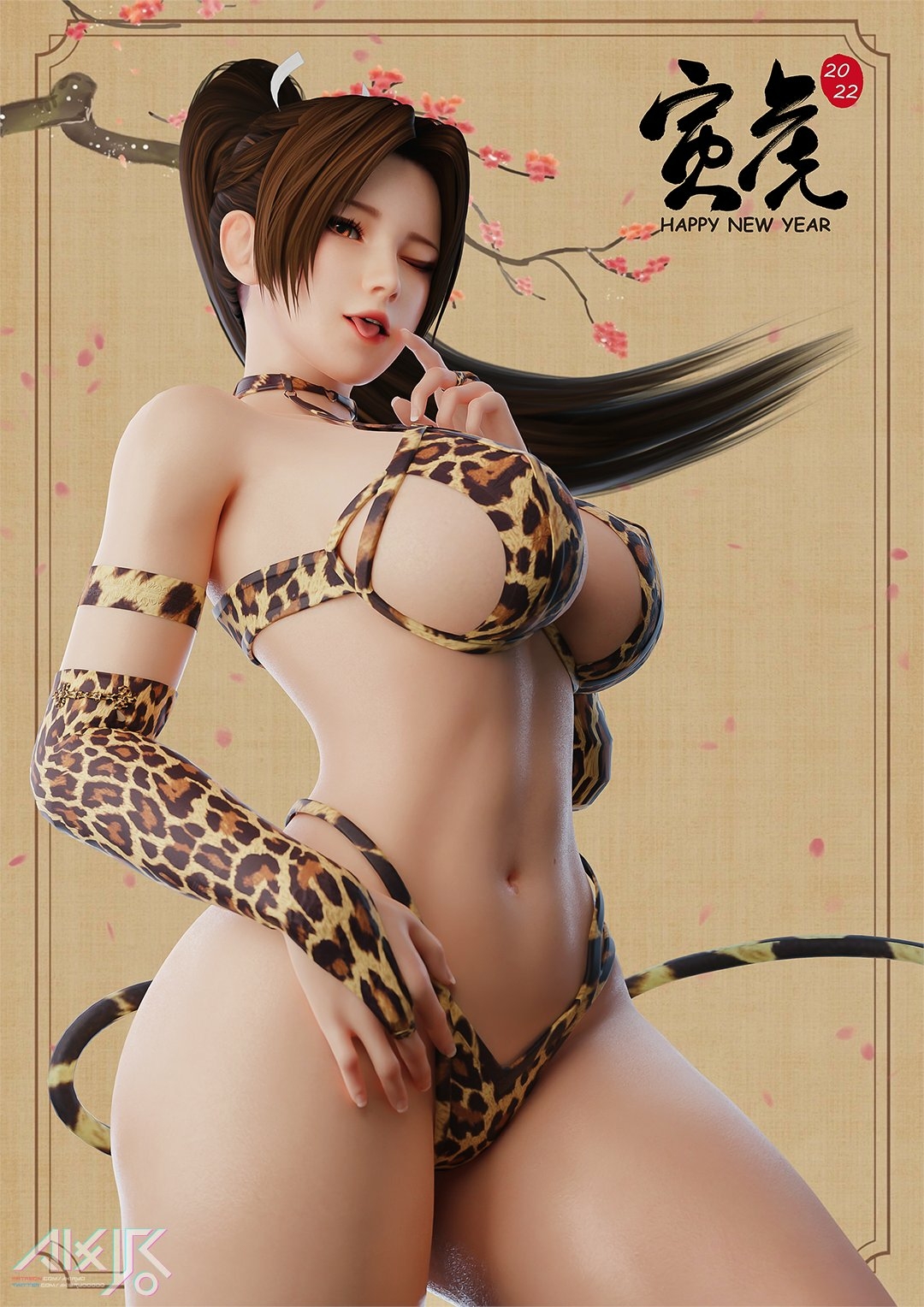 2022 is the year of the tiger. Dead Or Alive Mai Shiranui 3d Porn 3d Girl Nsfw Sexy Big Tits Big Breasts Outfit