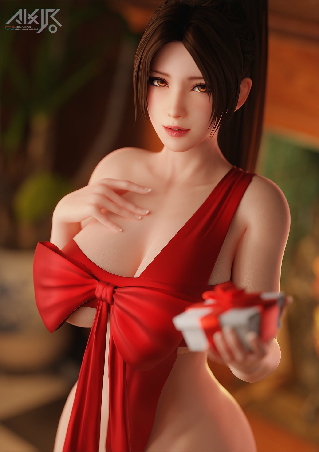 ♥Happy Valentine!!🍫 Mai Shiranui Dead Or Alive 3d Porn 3d Girl Nsfw Sexy Big Tits Big Breasts Outfit Hot Valentine's Day