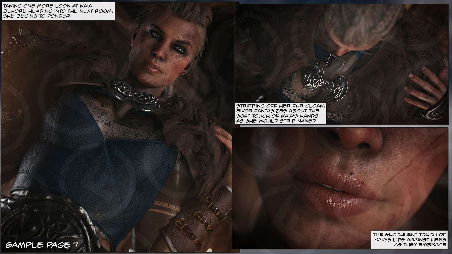 A Viking s Lust - Part three  Viking Heroine Warrior 3d Girl Comic Futanari Futa Dickgirl Big Dick 9