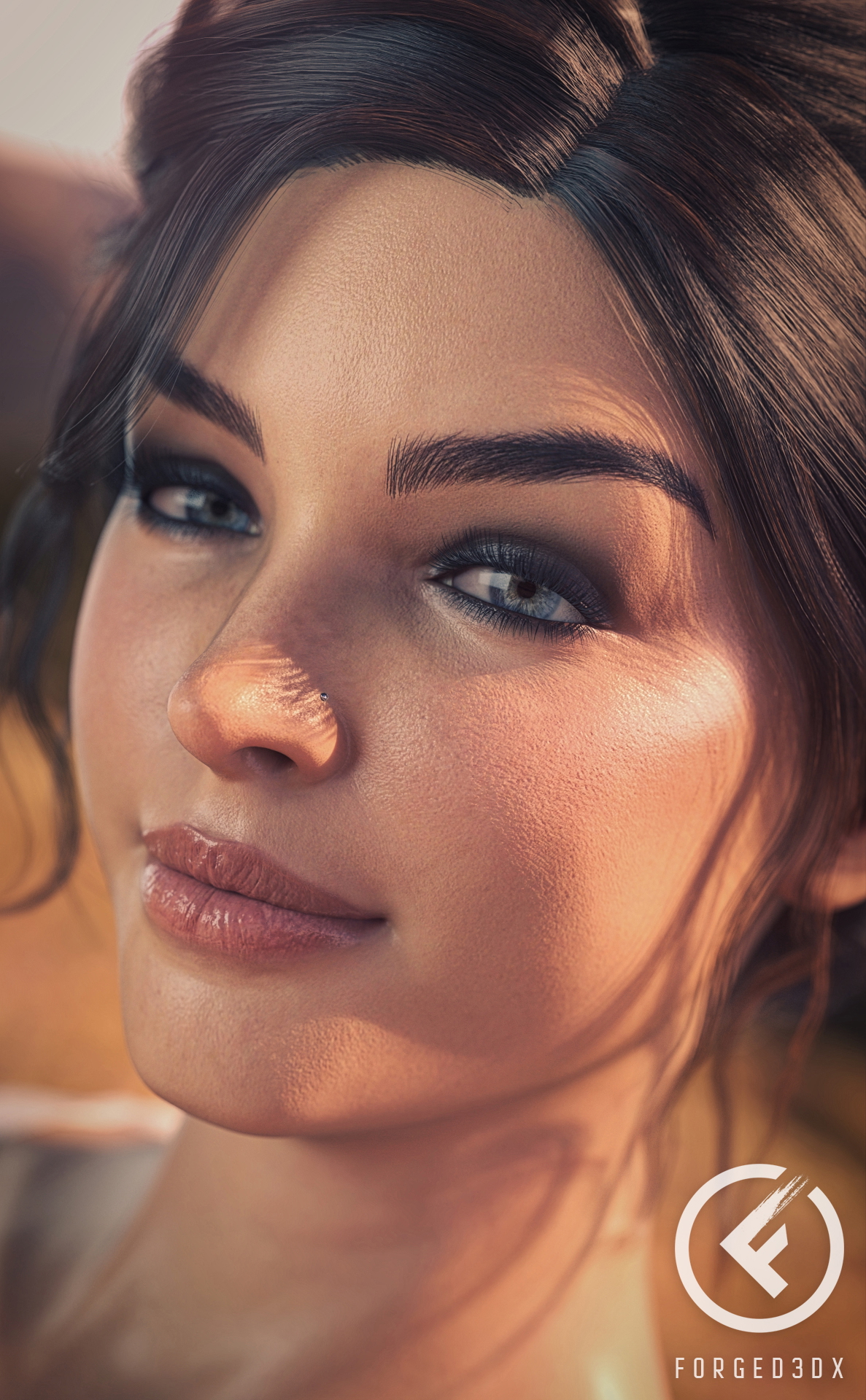 Bringing a bit more detail to my characters  3d Girl Beauty Big Tits Face 2