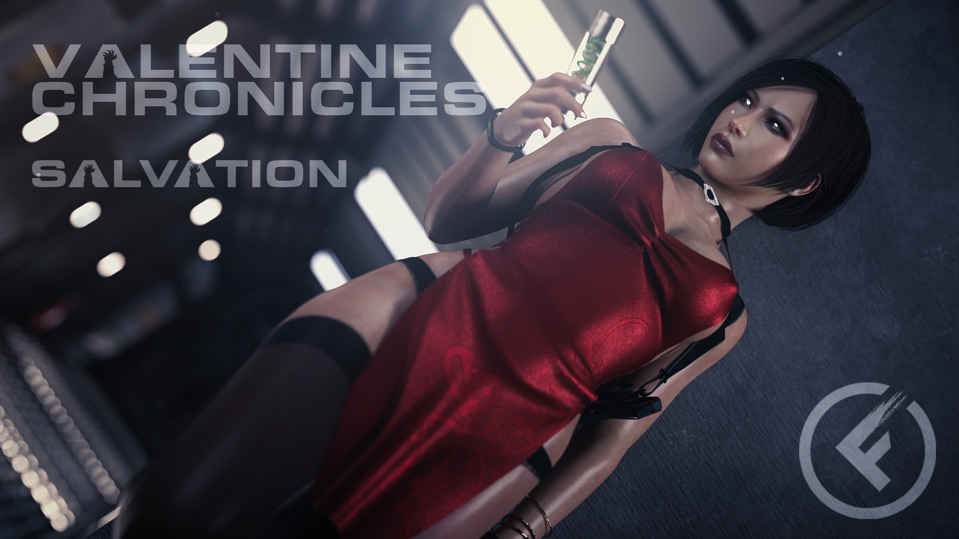 Valentine Chronicles: Salvation Jill Valentine Ada Wong Resident Evil Futanari Futa Dickgirl Cum 3d Porn 3d Girl