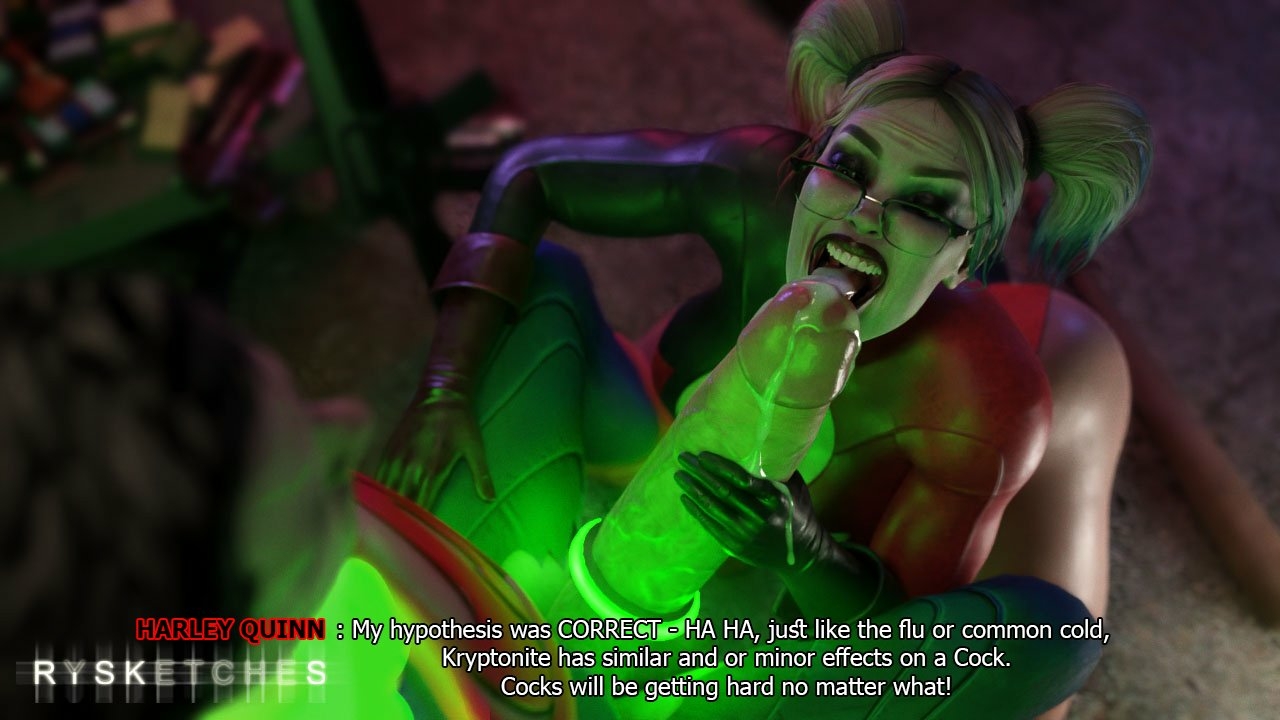 Harley captured Superman Superman Dc Comics Harley Quinn Big Cock Huge Cock Superhero 3d Porn Surprised Kiss Cock On Face Massive Cock Cum Captured Cock Ring Glasses Cum In Mouth