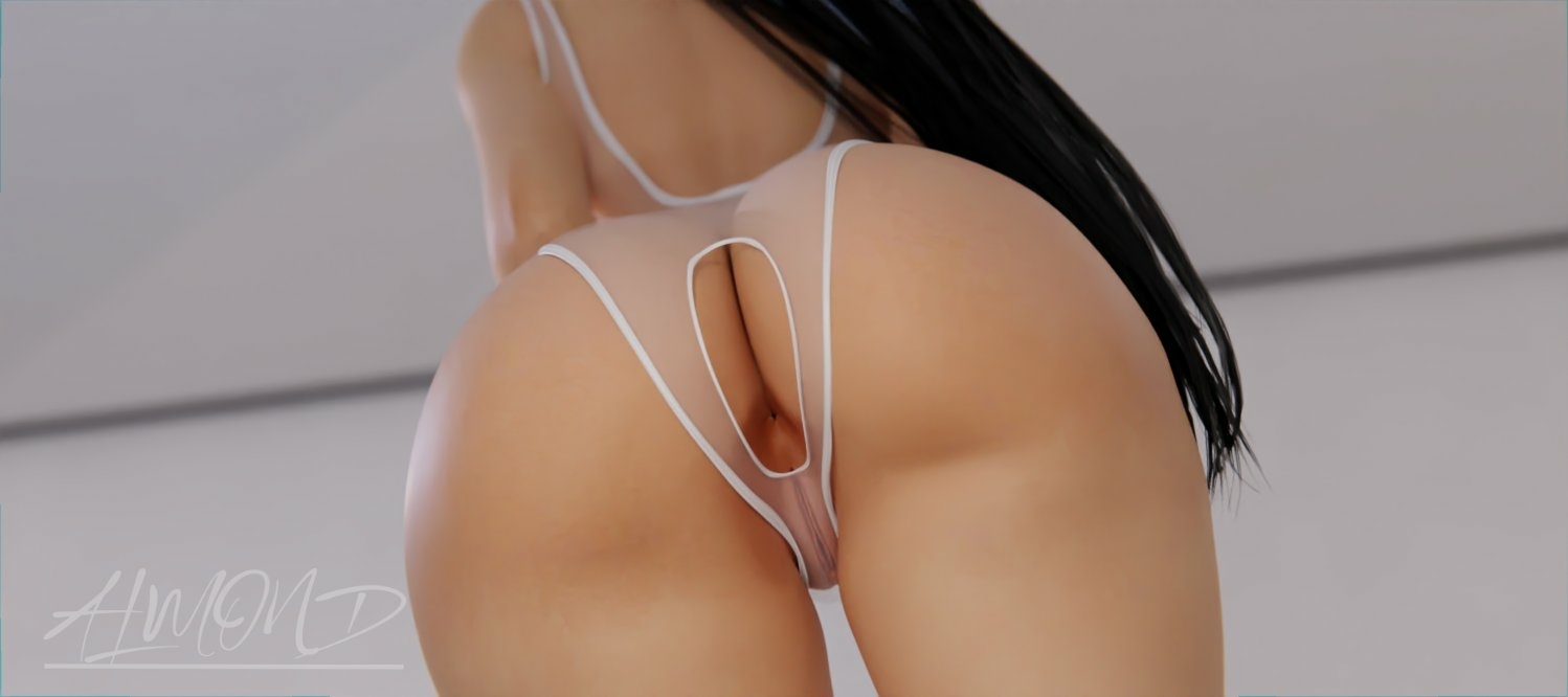 Tifa s Body! ❤️ Tifa Lockhart Final Fantasy 3dnsfw Nude Shaved Pussy Medium Breasts Big Ass Transparent Cloth Long Hair Black Hair 4
