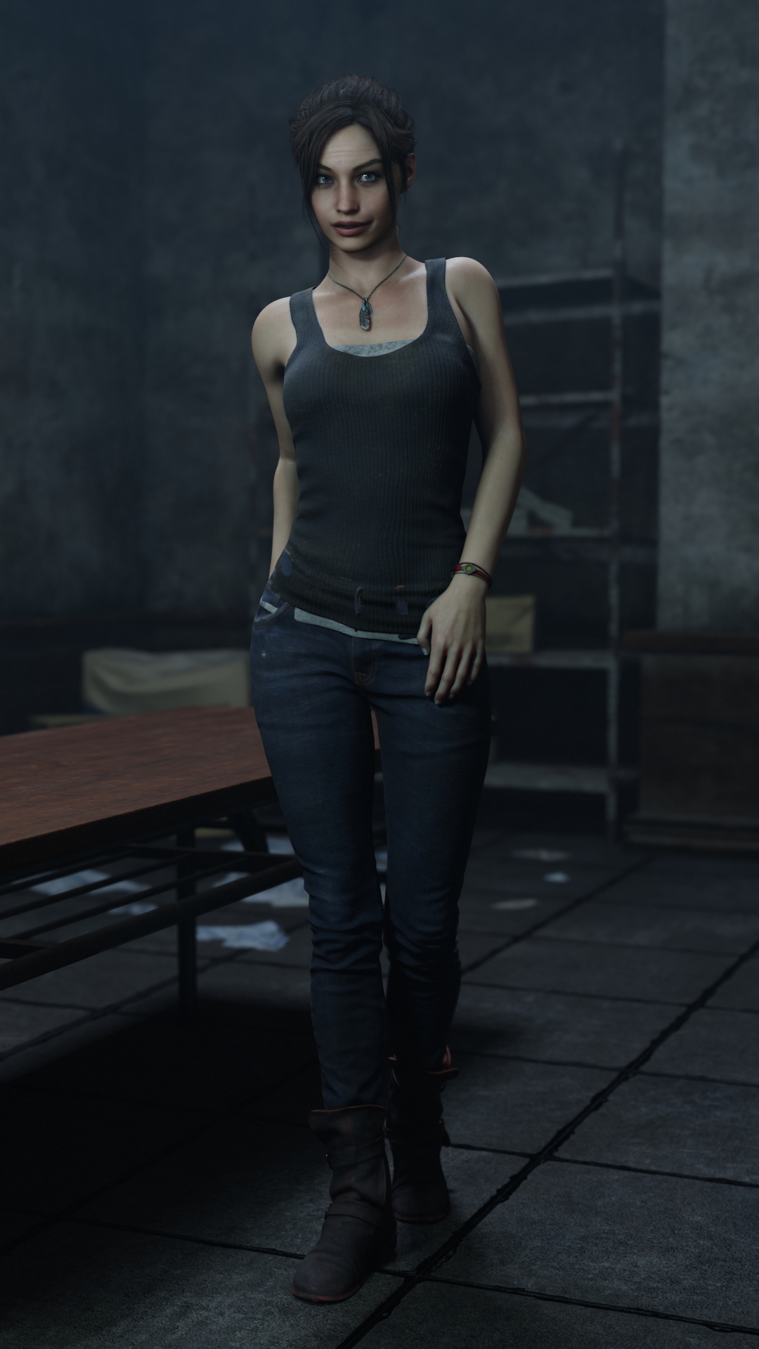 RE Claire and Mr X - part 01 Claire Redfield Resident Evil 2 Remake  2