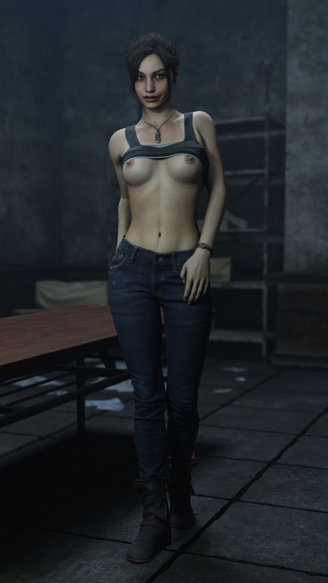 RE Claire and Mr X - part 01 Claire Redfield Resident Evil 2 Remake  3