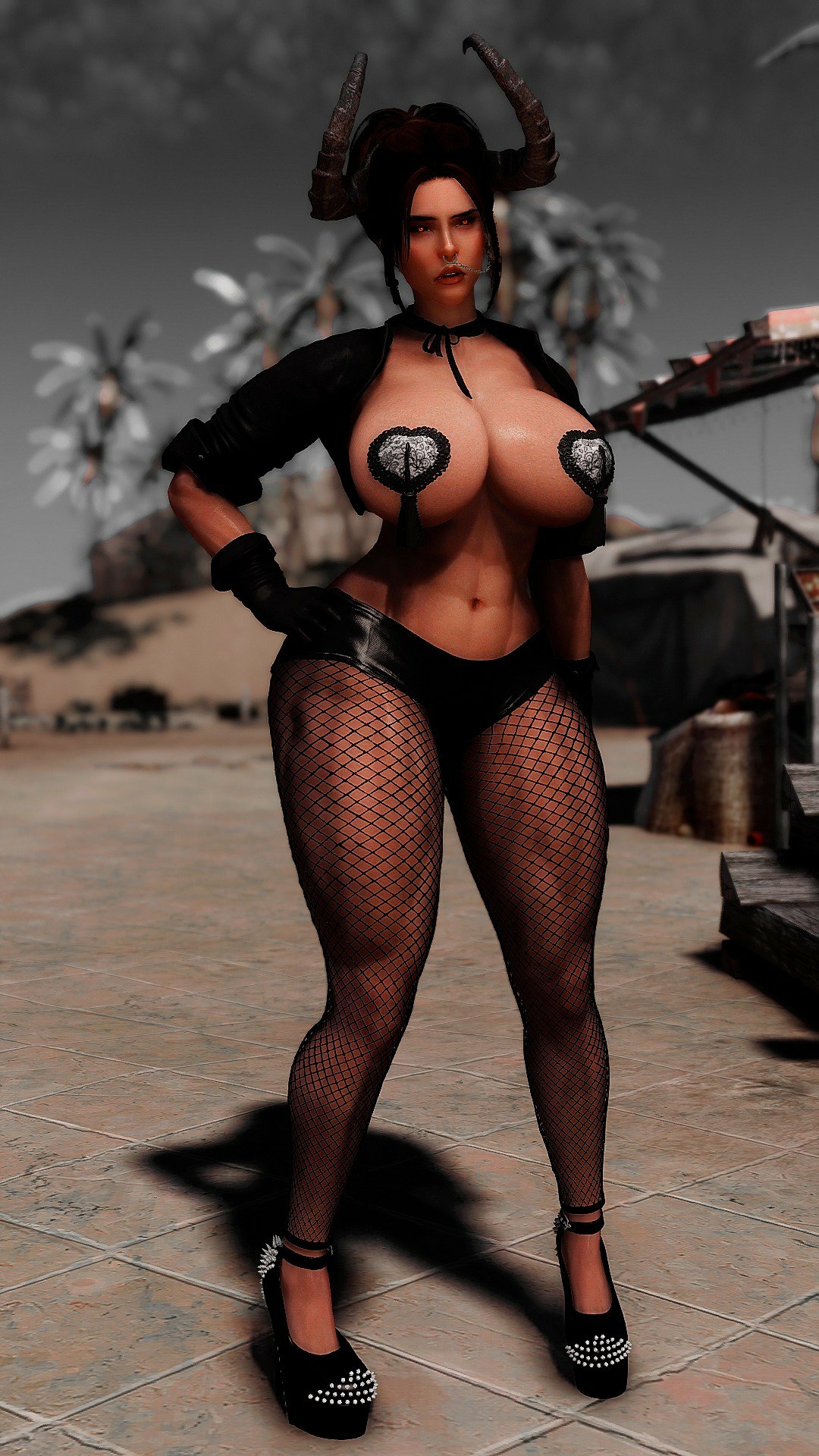 Hot Skyrim naked Amazons with hot abs Skyrim Amazon Sexy Big Tits Videogame Game Viking Warrior Muscular Girl Muscles Gameplay