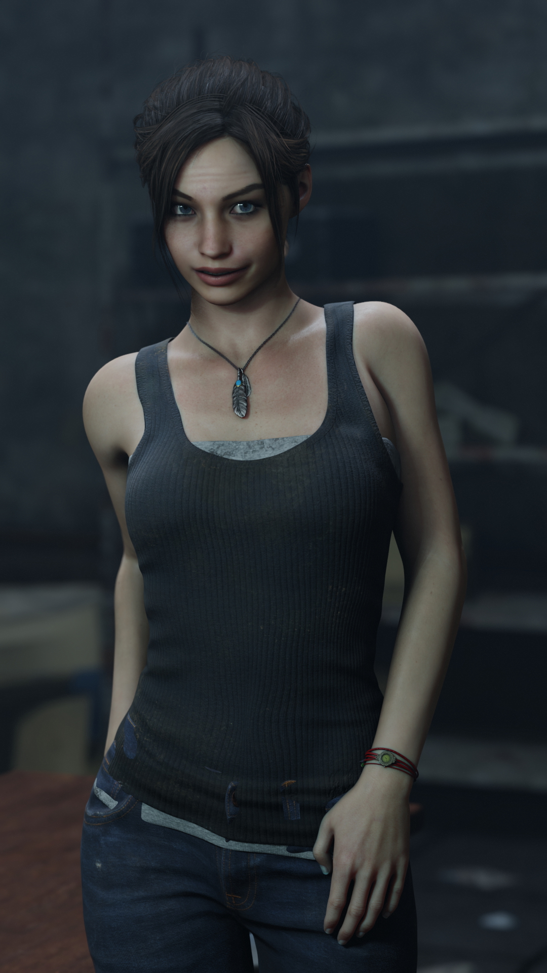 RE Claire and Mr X - part 01 Claire Redfield Resident Evil 2 Remake  6