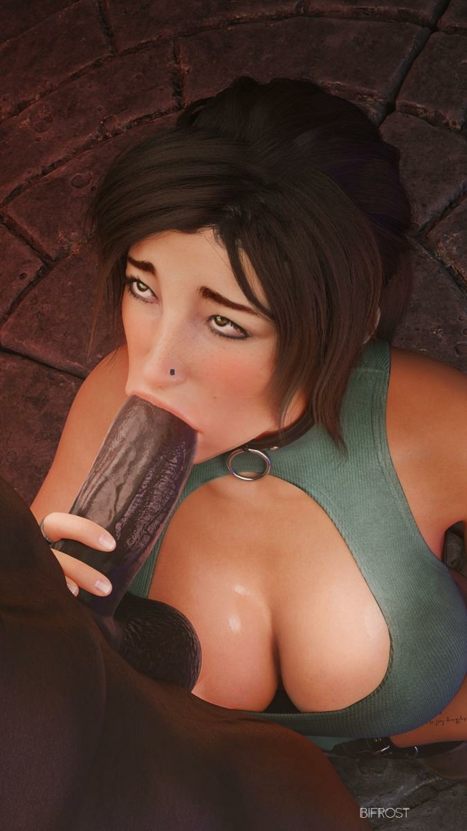 Lara captured by natives Lara Croft Tomb Raider Interracial Blowjob Bbc Black Cock Blacked