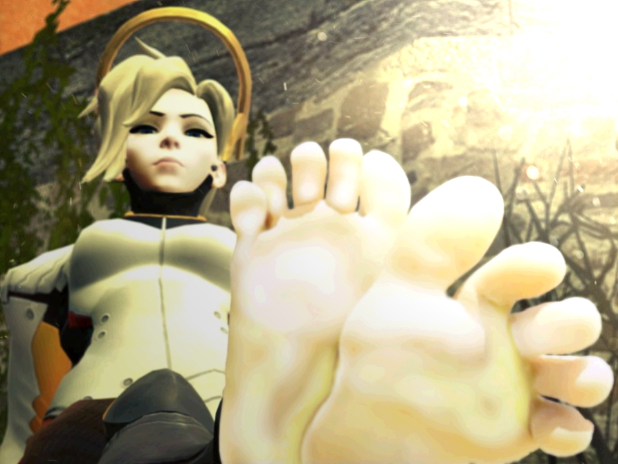 💛Mercys Divine Feet Mercy Mercyoverwatch Overwatch Foot Fetish Feet Soles Feet Fetish Fetish Sexy Sexy Blonde Blonde