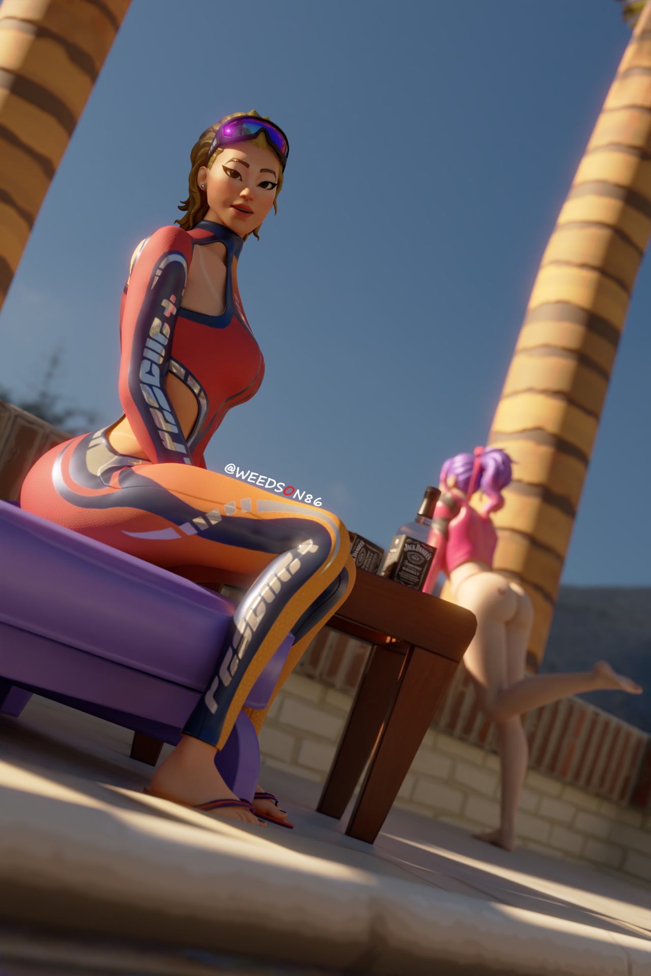 Medley taking sunbath Fortnite Medley Anal 3d Porn Ass Nude Wet Lesbian Pussy Pussy Penetration Pov Domination Anus Dildo
