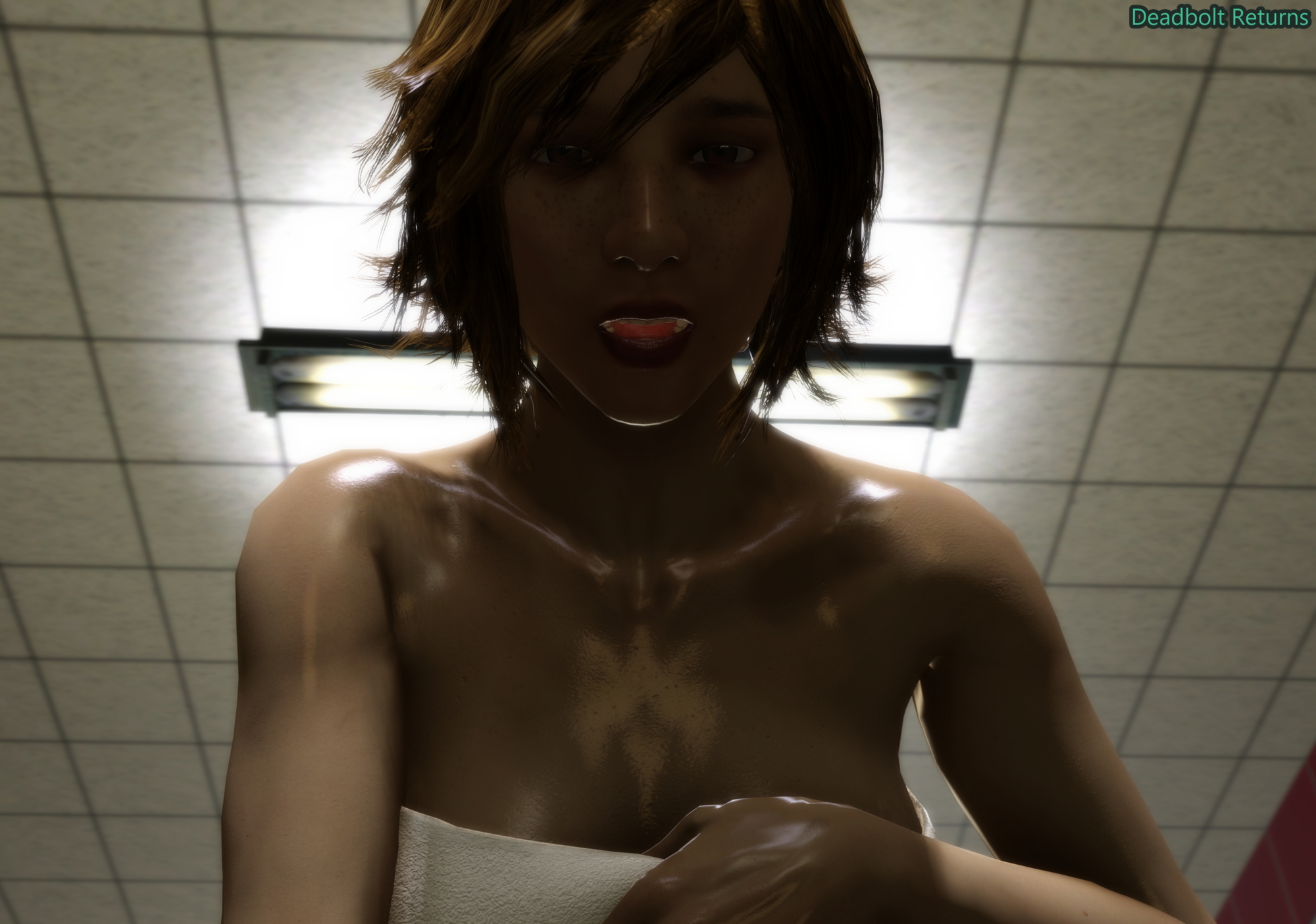 Heather in the School Showers Silent Hill Silent Hill 3 Heather Mason Sfm Source Filmmaker 3