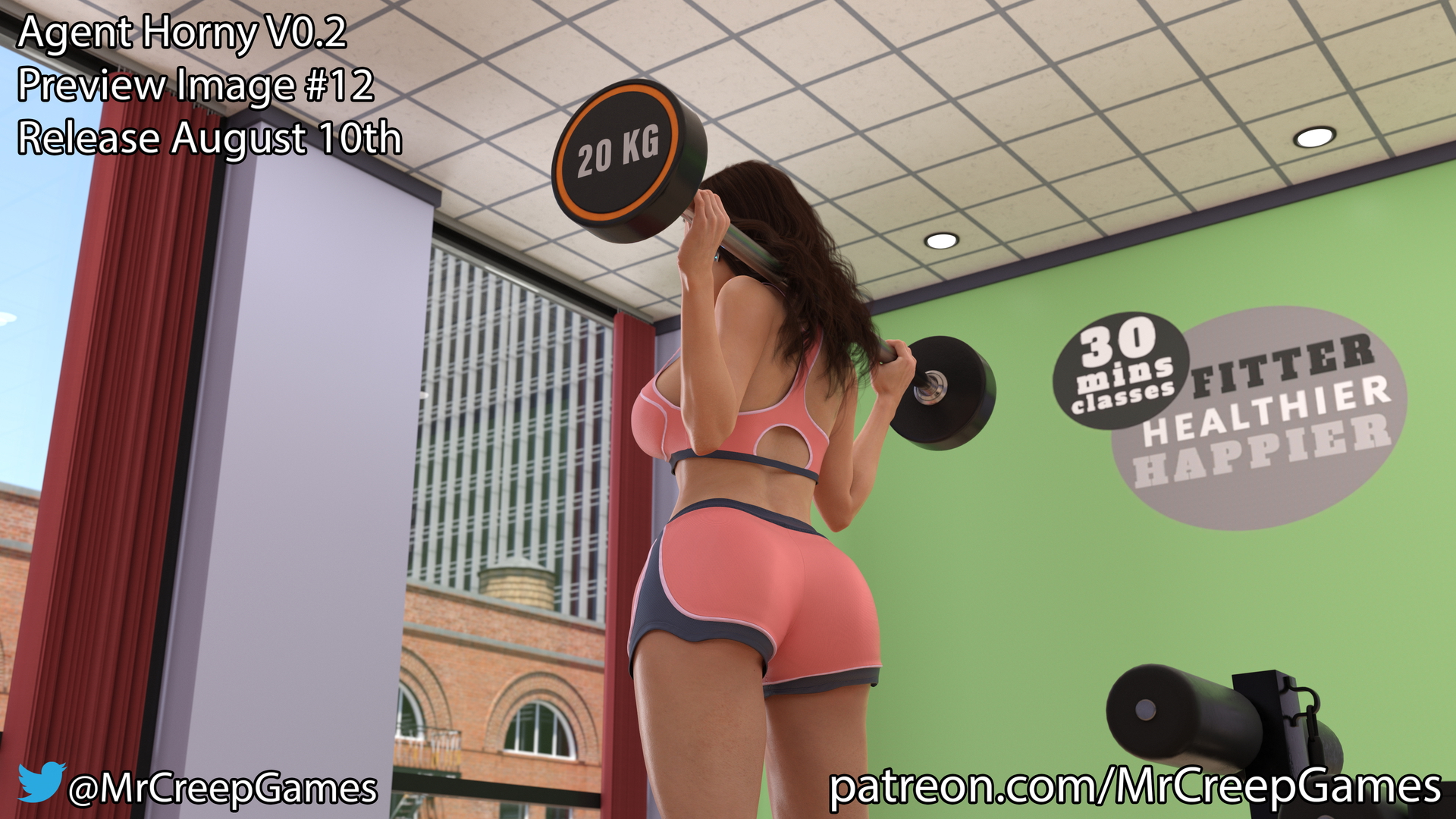 Agent Horny V0.2 (Preview Image #12)  3d Porn 3d Girl Nsfw 3dnsfw Sexy Hot Nude Big boobs Pinup Pose Cute Teen
