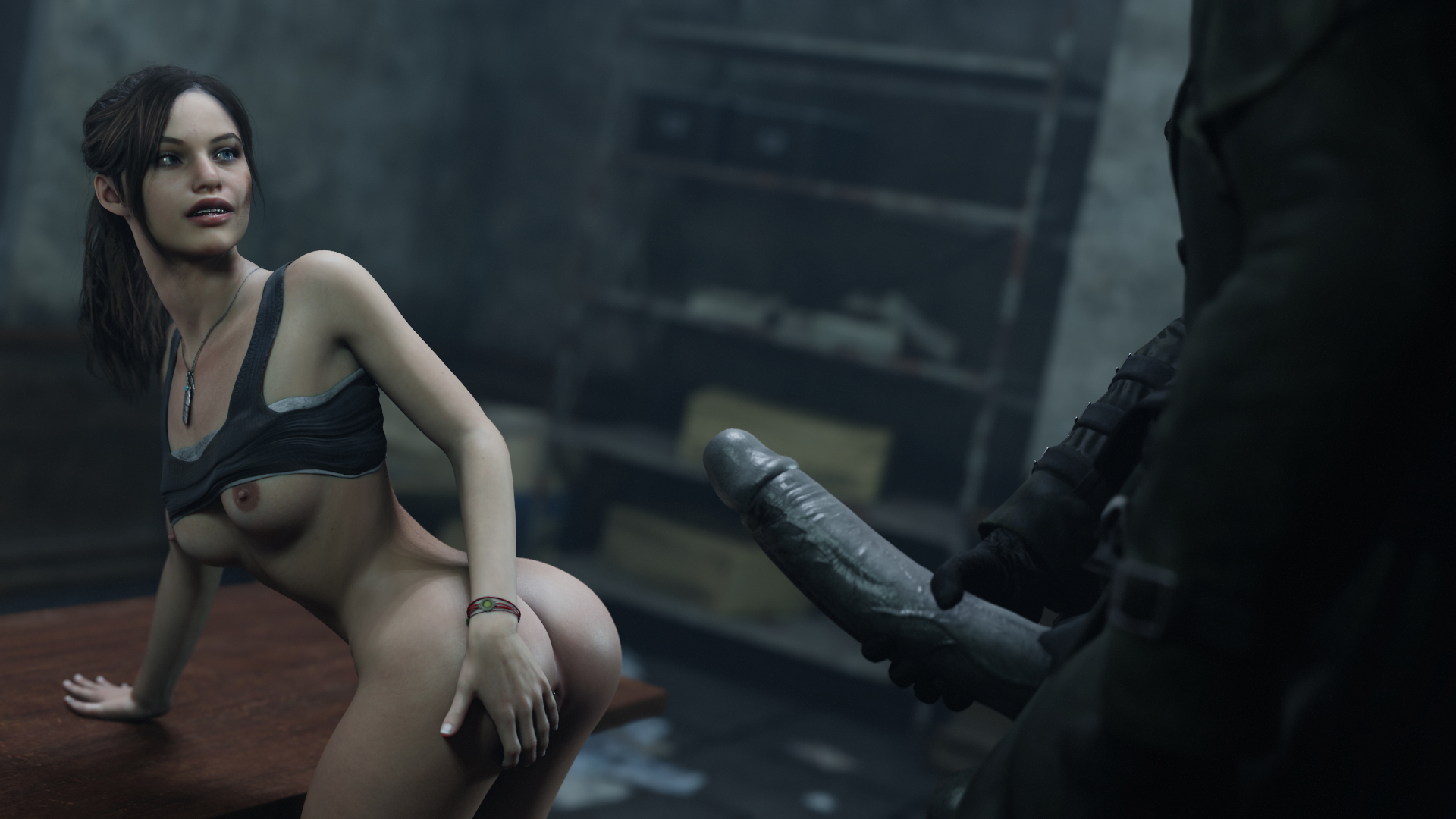 RE Claire and Mr.X pt2 Resident Evil 2 Remake Claire Redfield Mr.x 
