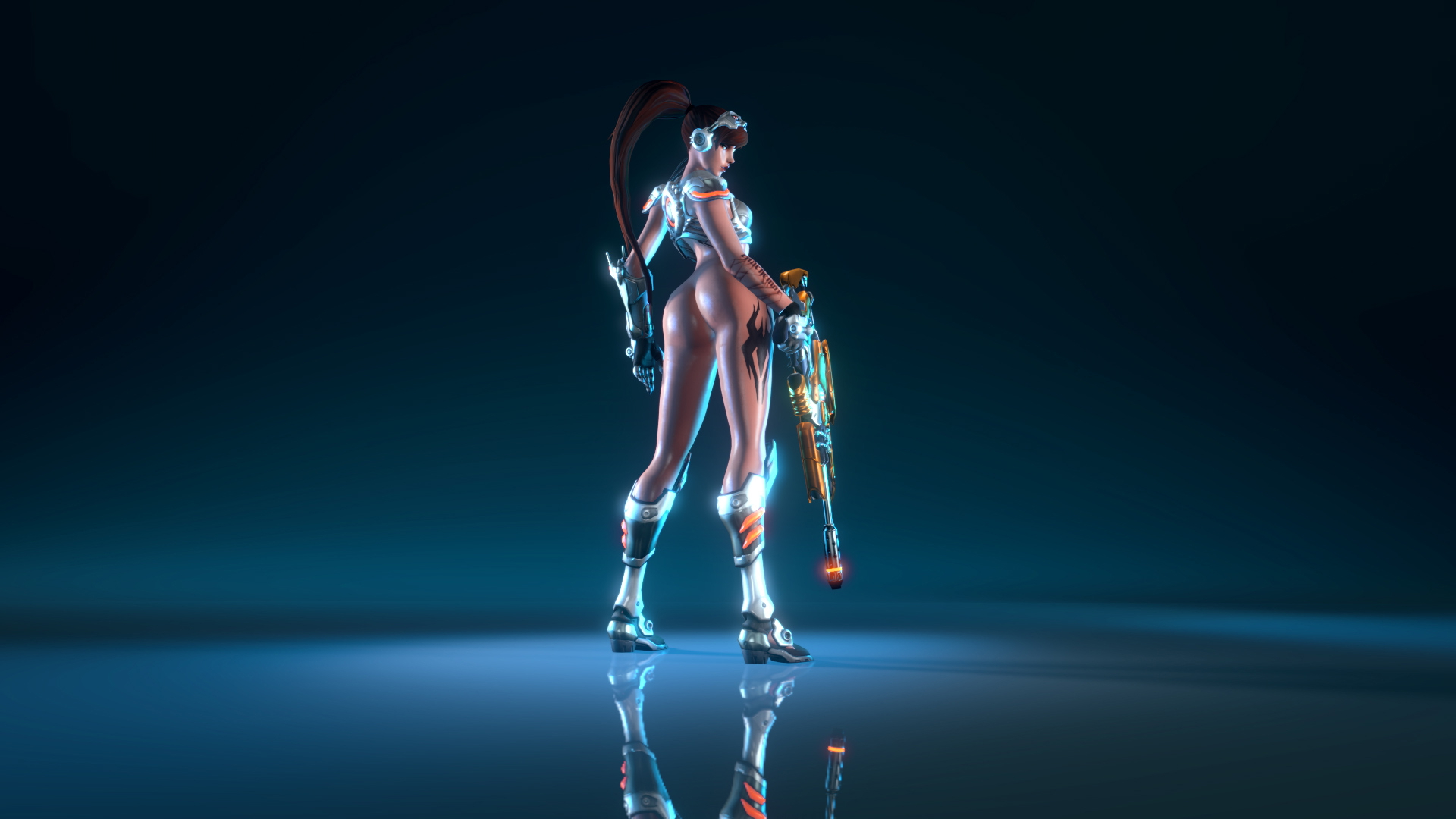Been a long time since I ve played with Widowmaker Widowmaker Overwatch Naked 3d Girl