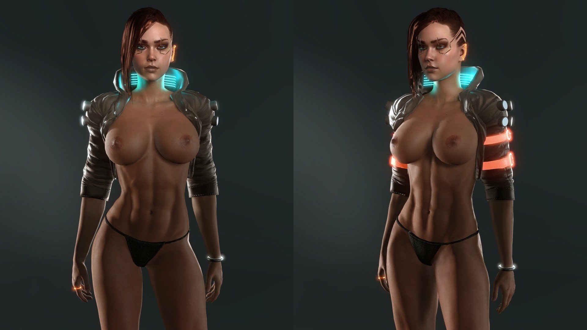 Rewatched Blade Runner 2049 and I ve been watching cyberpunk 2077 stuff  and was feeling inspired. Power Girl Injustice Dc Comics Injustice 2 3d Girl Naked Muscular Girl 2