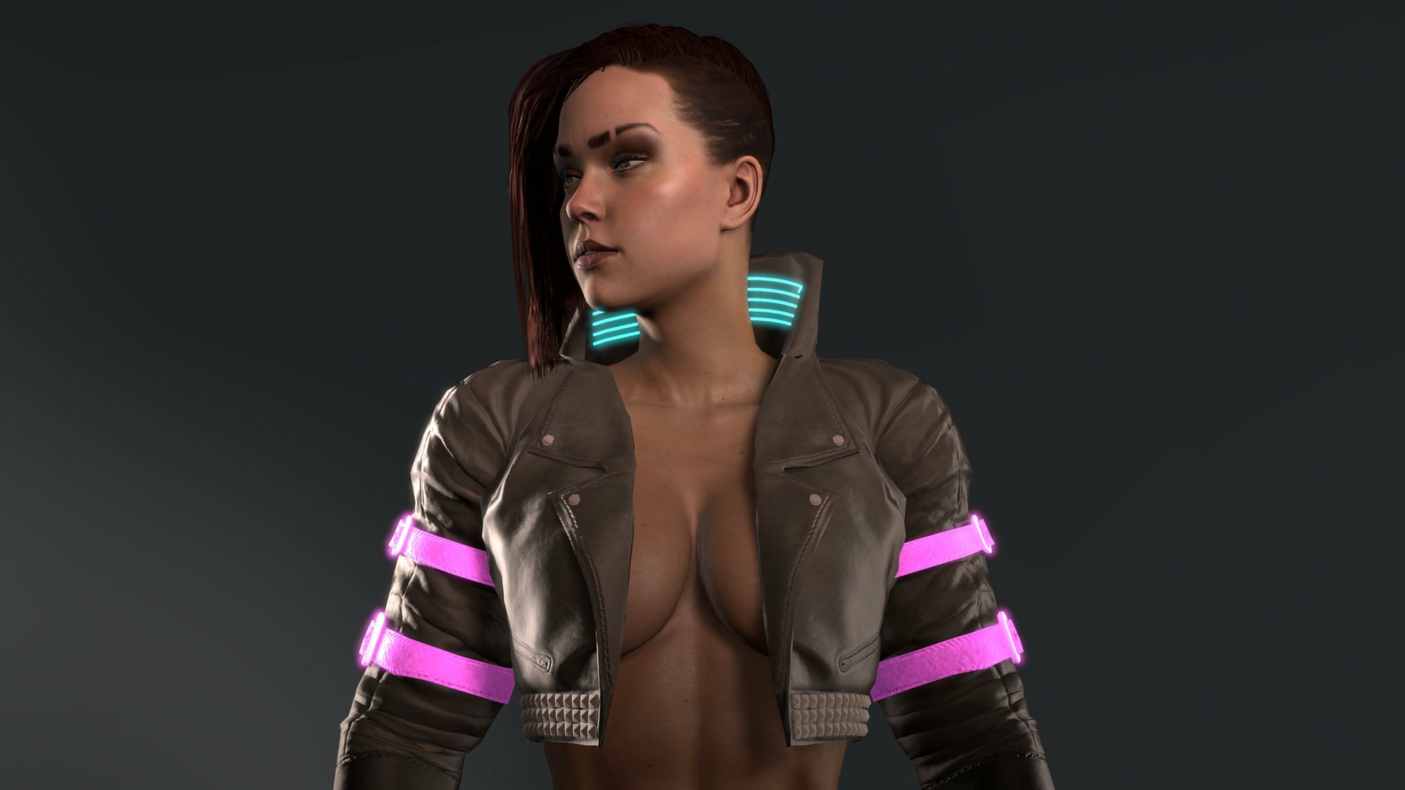 Rewatched Blade Runner 2049 and I ve been watching cyberpunk 2077 stuff  and was feeling inspired. Power Girl Injustice Dc Comics Injustice 2 3d Girl Naked Muscular Girl 4