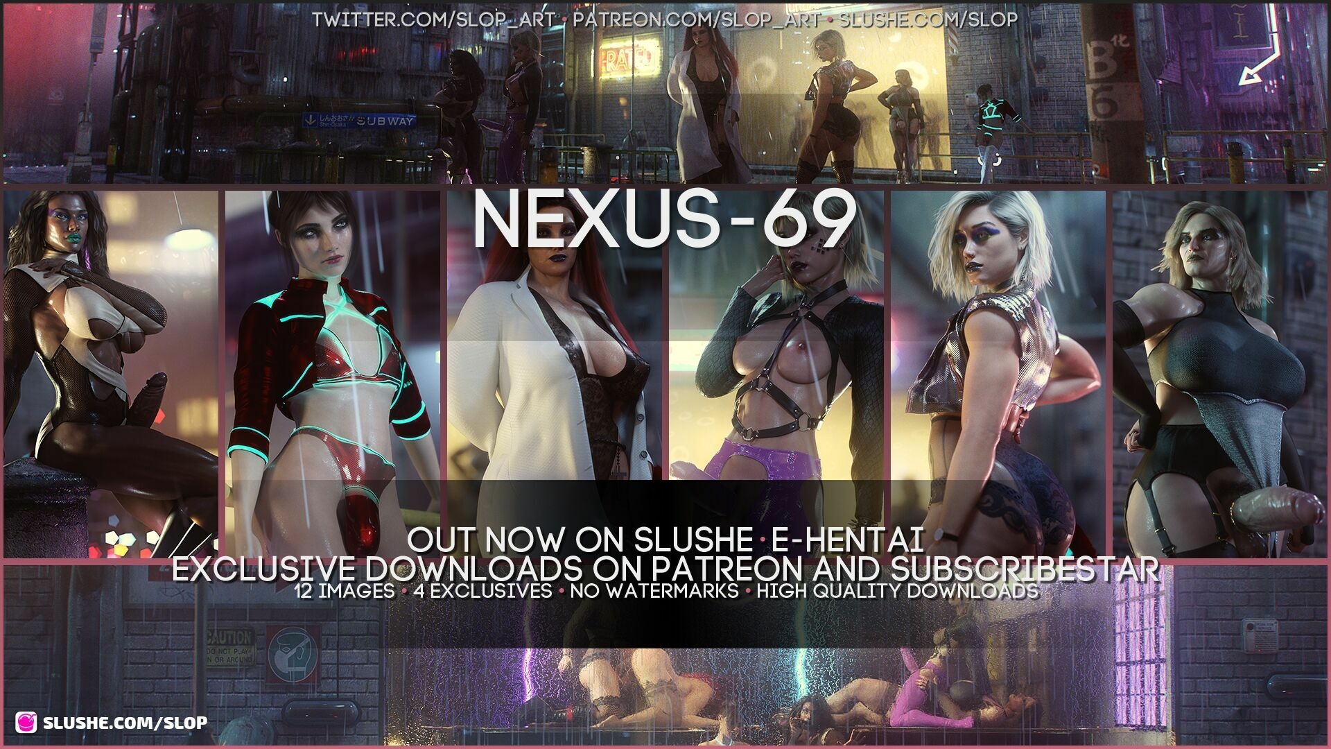 NEXUS-69 Nina Broughton Mia Bošnjak Linde Witteveen Alice Laffut Amaya Tahan Claudia Broughton Prostitute Shemale Futanari Tomgirl Makeup Big Tits Huge Cock Big Cock