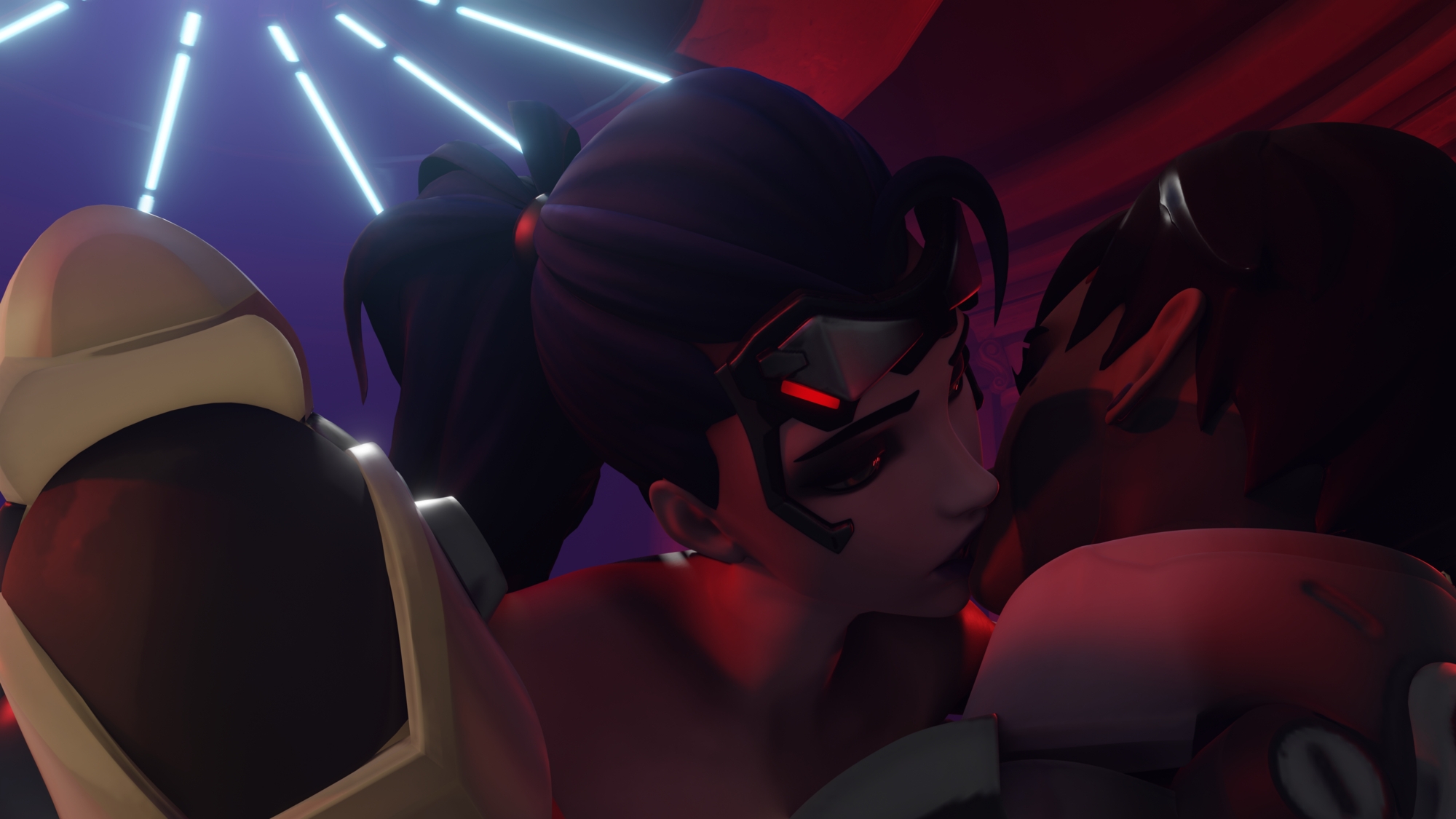 Sombra and Widowmaker Talon girls are making some horny time 3