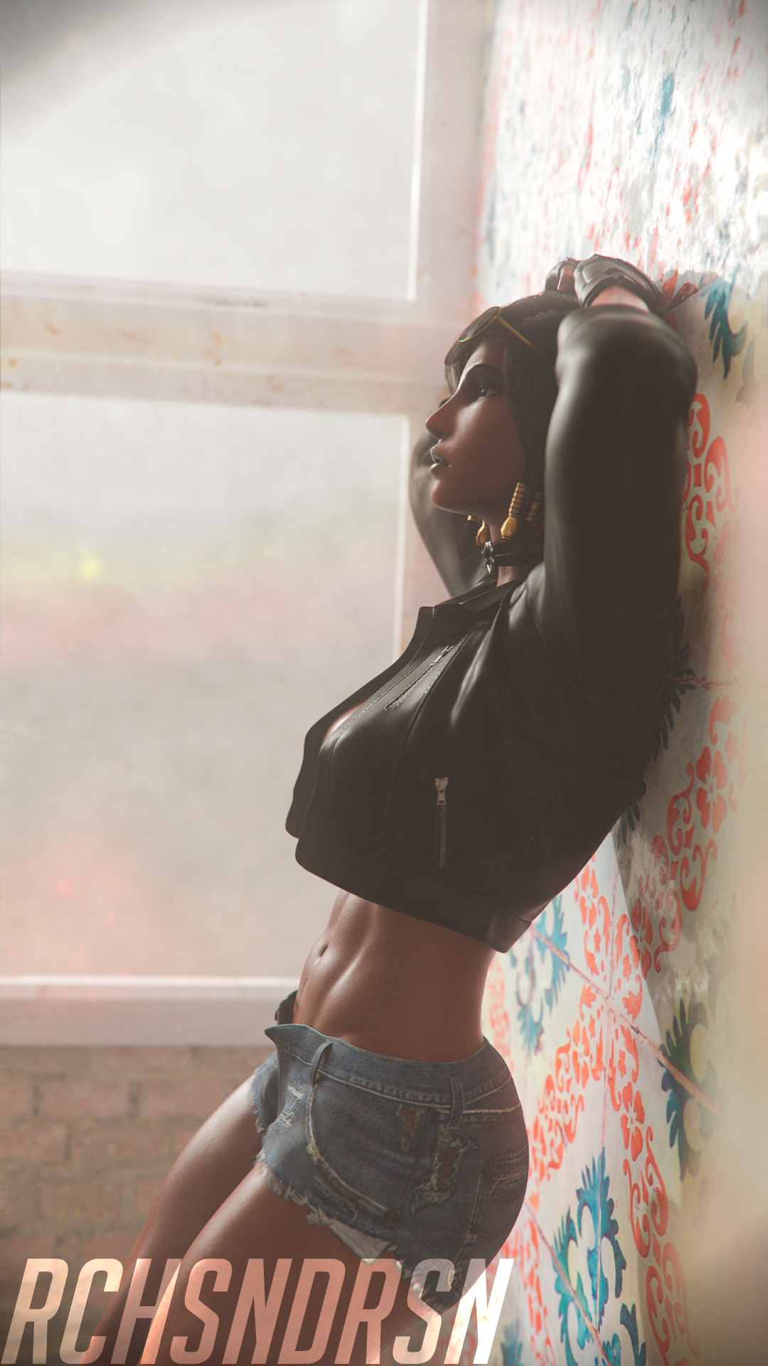 What is she thinking about? Overwatch Pharah Pharah (overwatch) Rule34