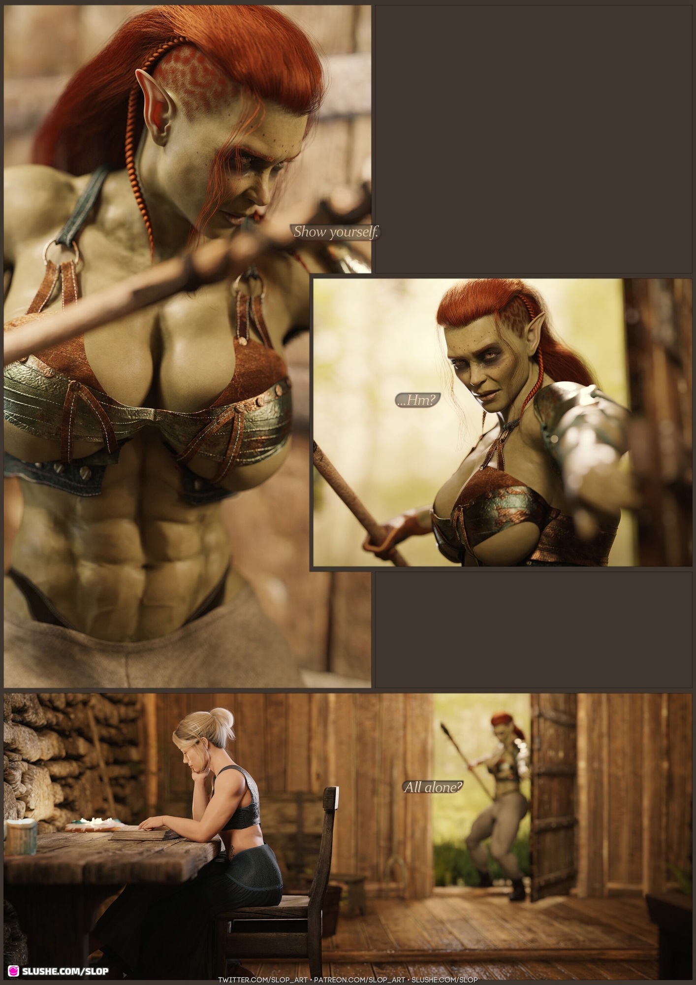 The Colosseum Part IV Nina Broughton Shemale Femboy Dickgirl Futa Orc Anal Anal Creampie Horsecock Fantasy Interracial 7