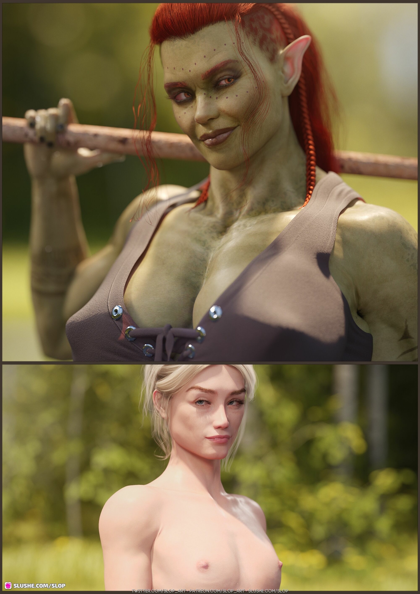 The Colosseum Part IV Nina Broughton Shemale Femboy Dickgirl Futa Orc Anal Anal Creampie Horsecock Fantasy Interracial 36