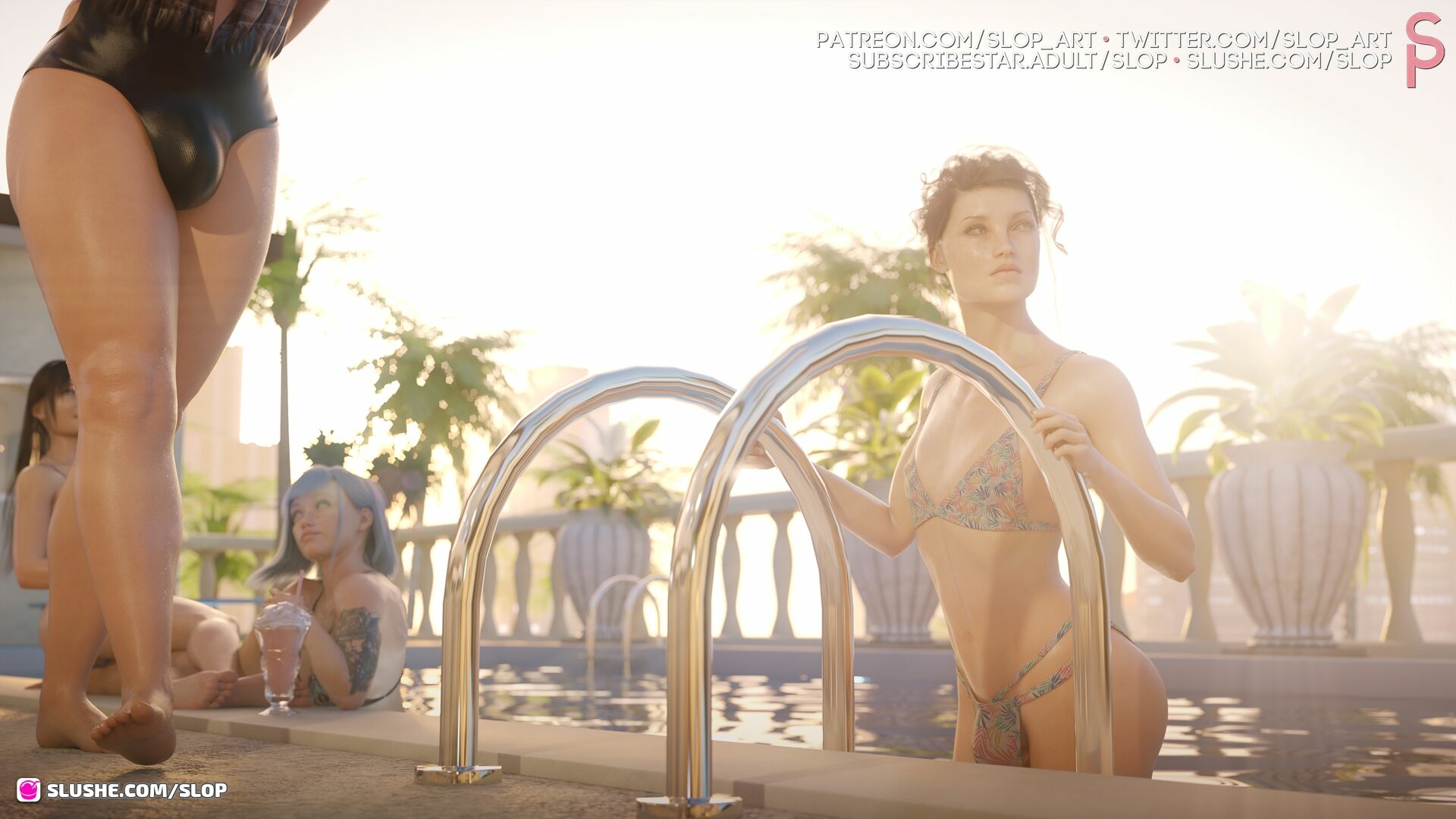 Broughton Pool Party Claudia Broughton Alice Laffut Linde Witteveen Daria Chernova Mia Bošnjak Nina Broughton Amaya Tahan Yuna Ling Shemale Futa Huge Boobs Futa Milf Milf Huge Ass Dickgirl Femboy Anal Penetration Anal Creampie Sloppy Threesome Pool Party Bathing Suit Swimsuit 5