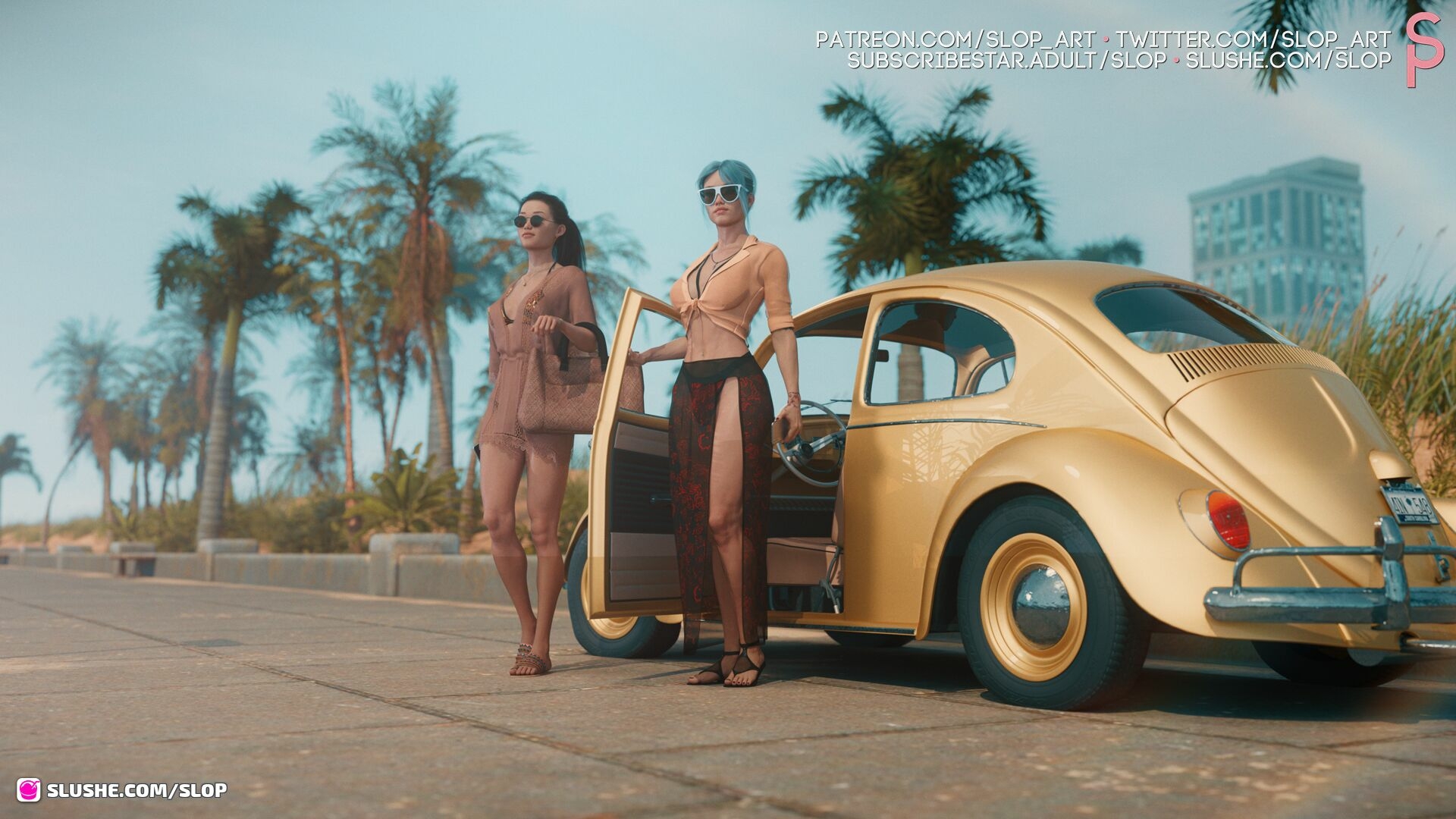 The Deep End Of The Sea Alice Laffut Linde Witteveen Shemale Futa Dickgirl Femboy Big Tits Bikini Public Outside Summer Beach Blowjob Anal 69 Foreskin 5