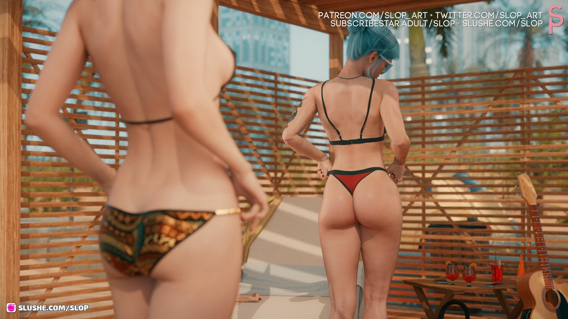 The Deep End Of The Sea Alice Laffut Linde Witteveen Shemale Futa Dickgirl Femboy Big Tits Bikini Public Outside Summer Beach Blowjob Anal 69 Foreskin 7